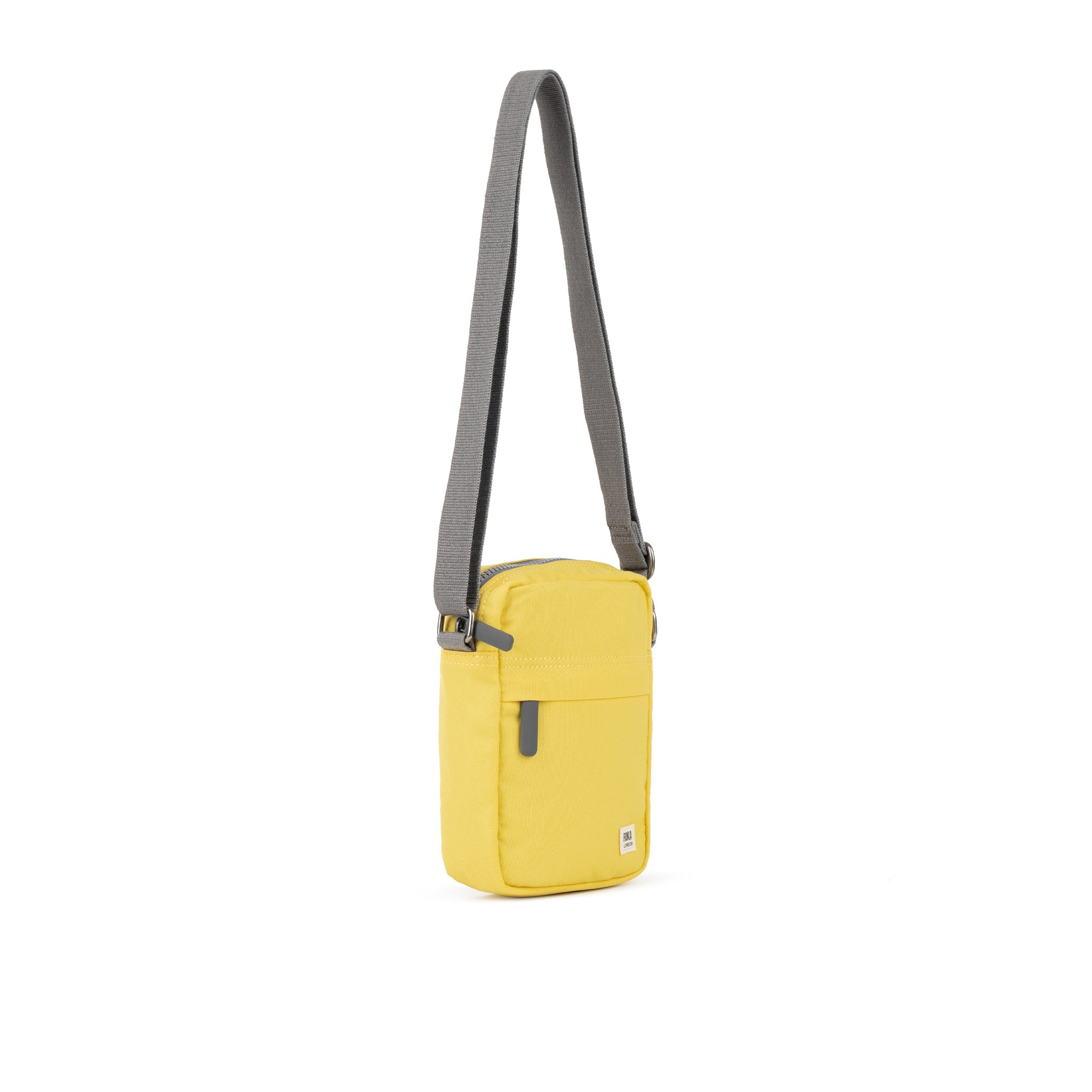 ROKA London - Bond S crossbody-väska med ficka #Färg_Lemonade
