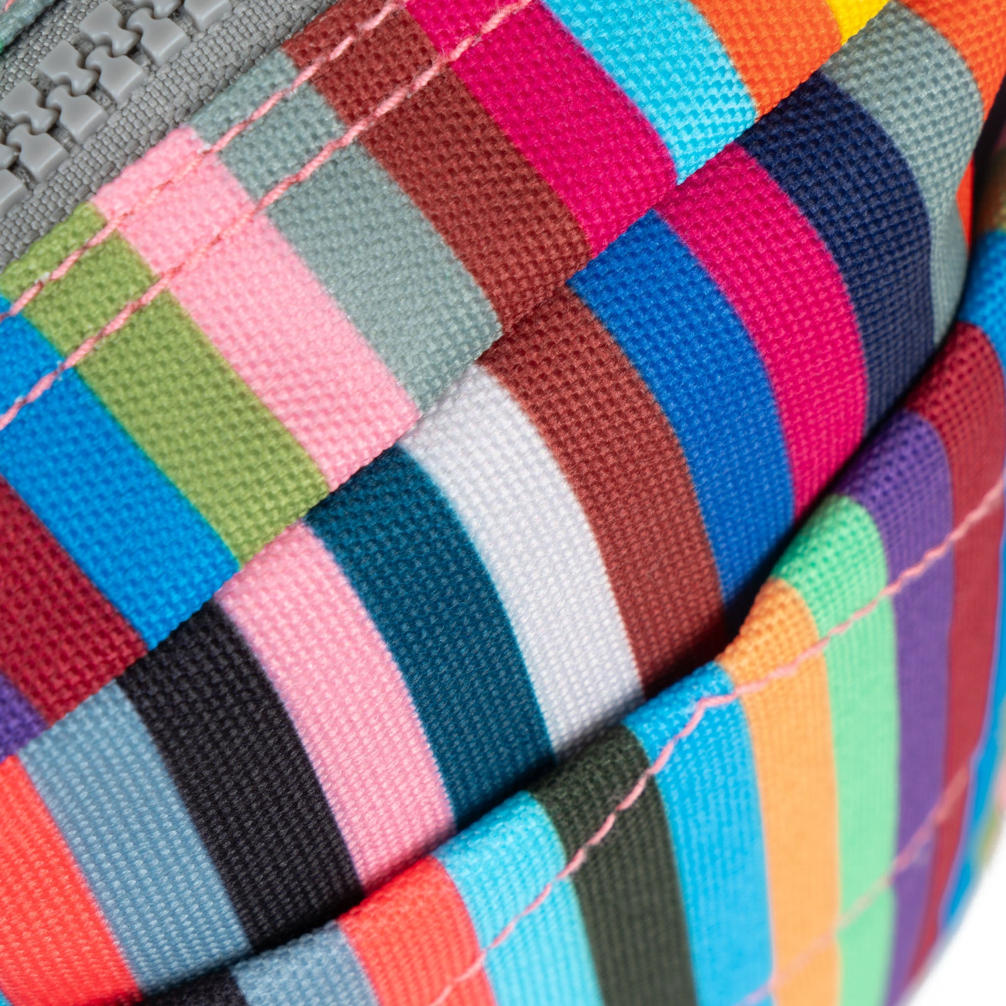 ROKA London - Bond S crossbody-väska med ficka #Färg_Multi_Stripe
