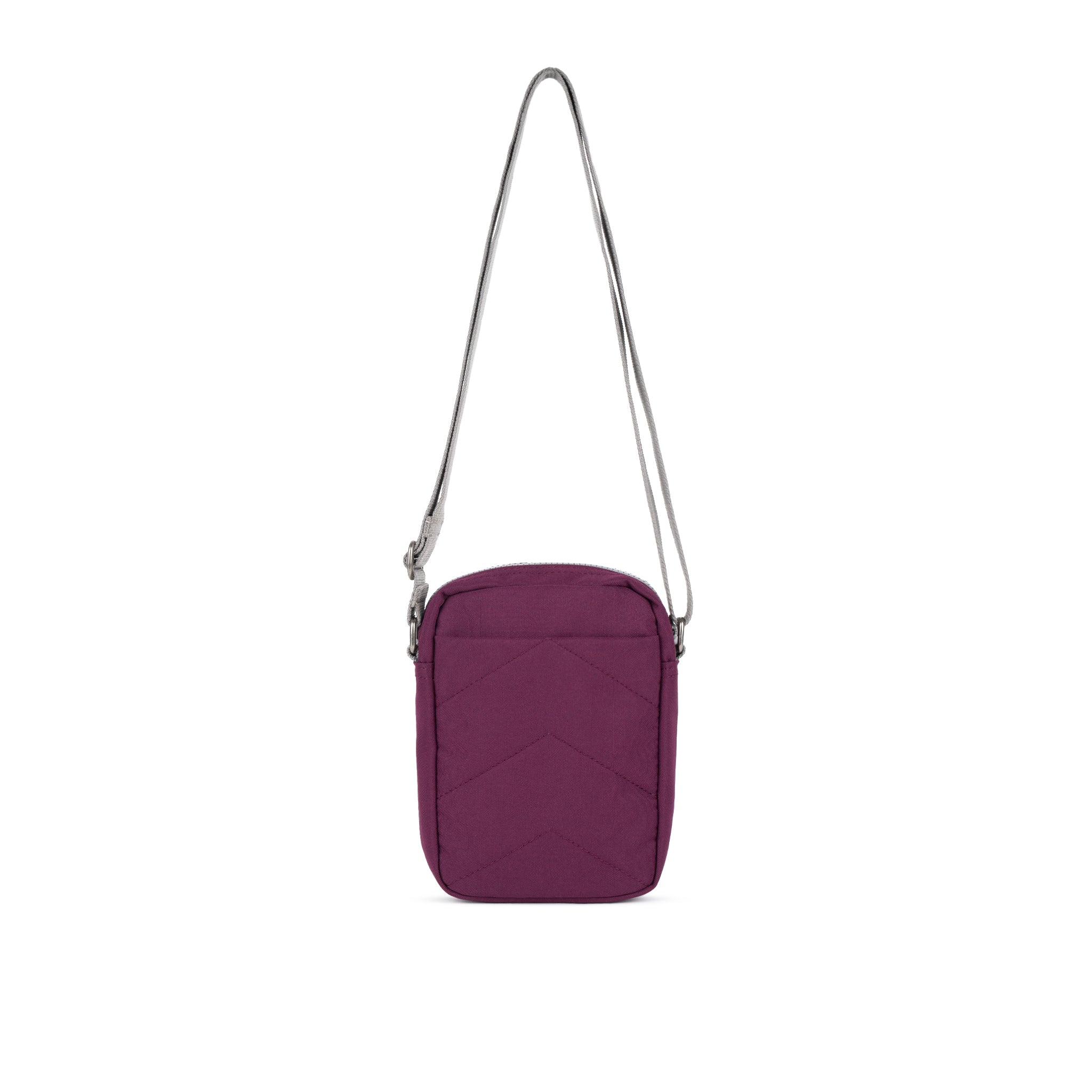 ROKA London - Bond S crossbody-väska med ficka #Färg_Cherry_Lacquer
