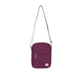 ROKA London - Bond S crossbody-väska med ficka #Färg_Cherry_Lacquer