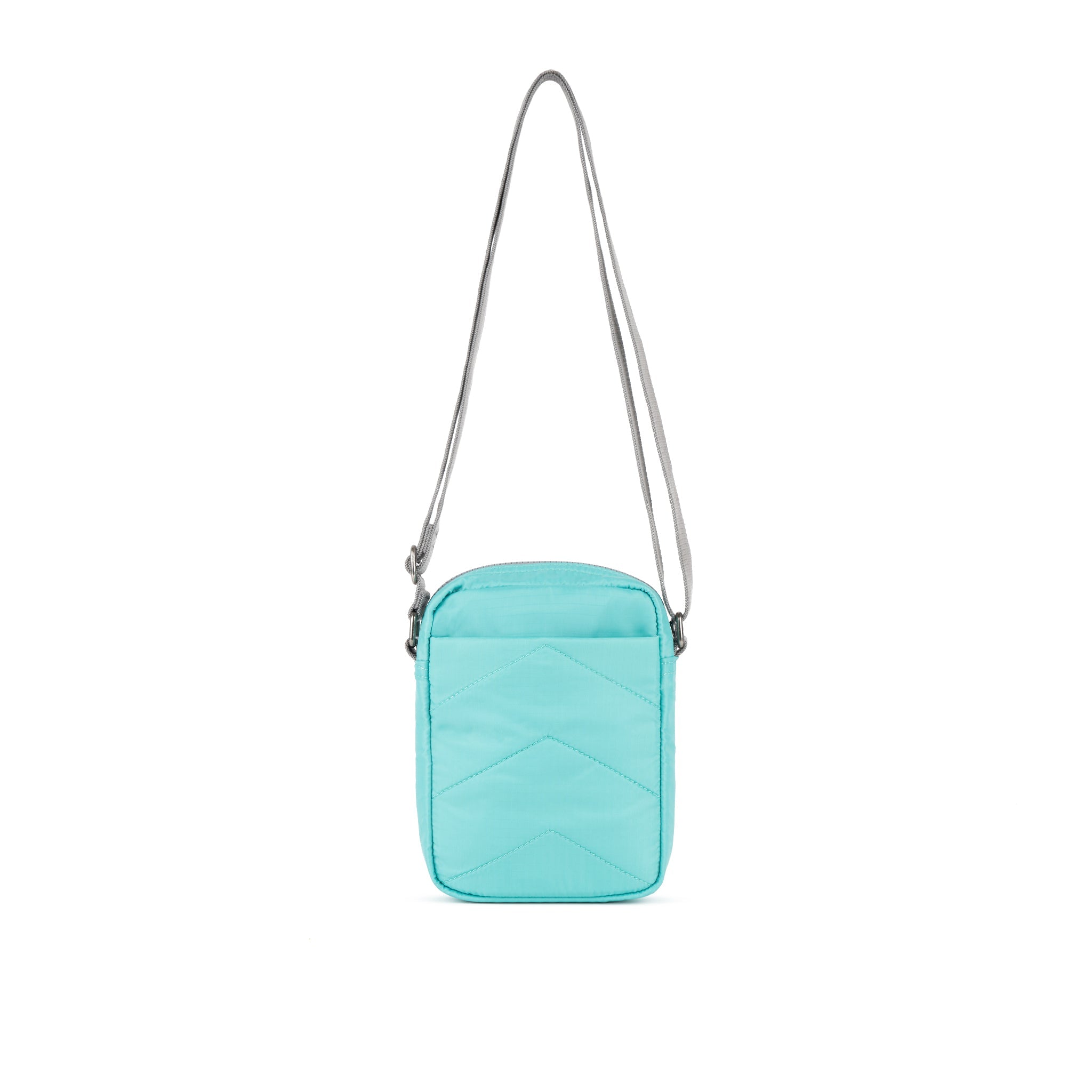 ROKA London - Bond S crossbody-väska med ficka #Färg_Aquatic_Awe