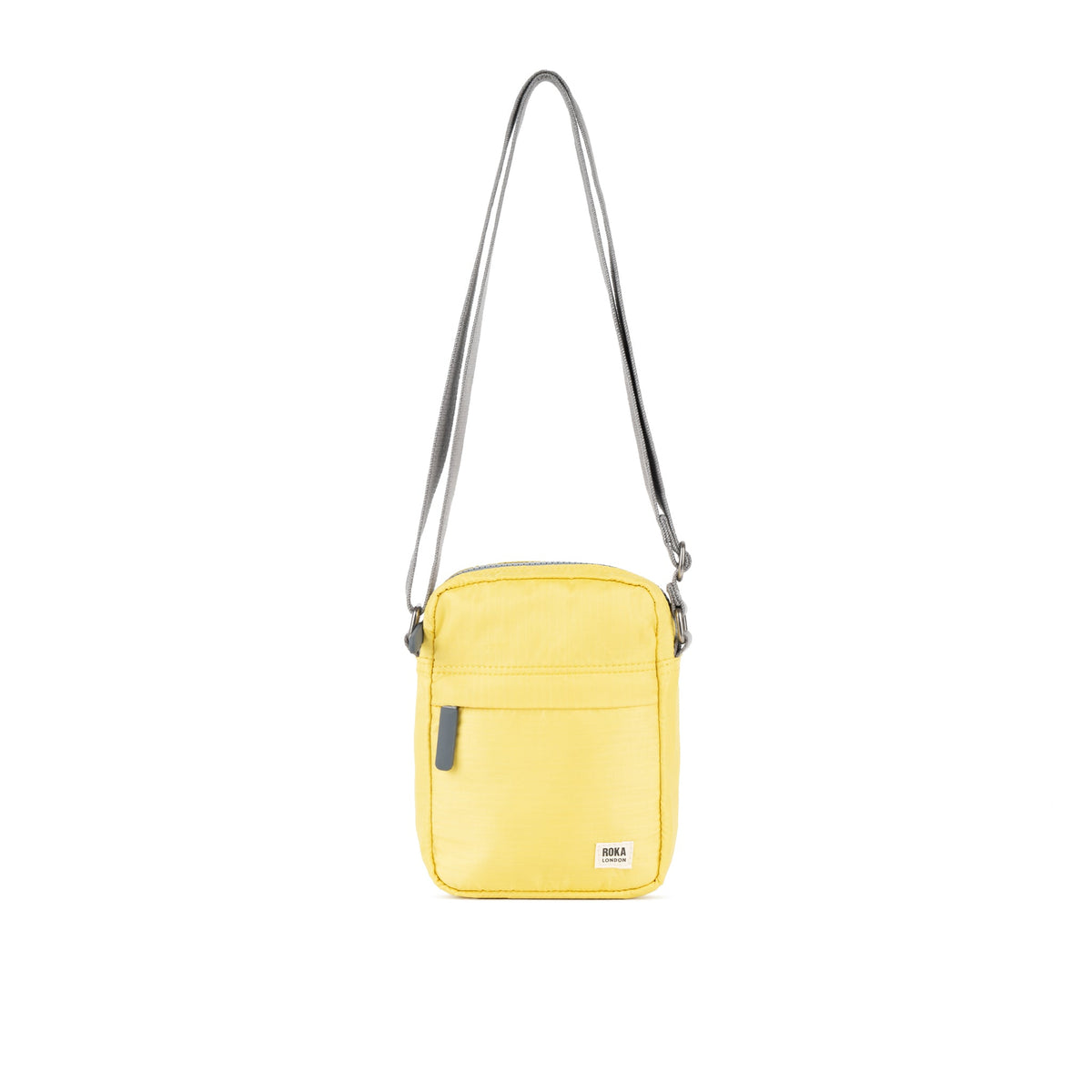 ROKA London - Bond S crossbody-väska med ficka #Färg_Citron