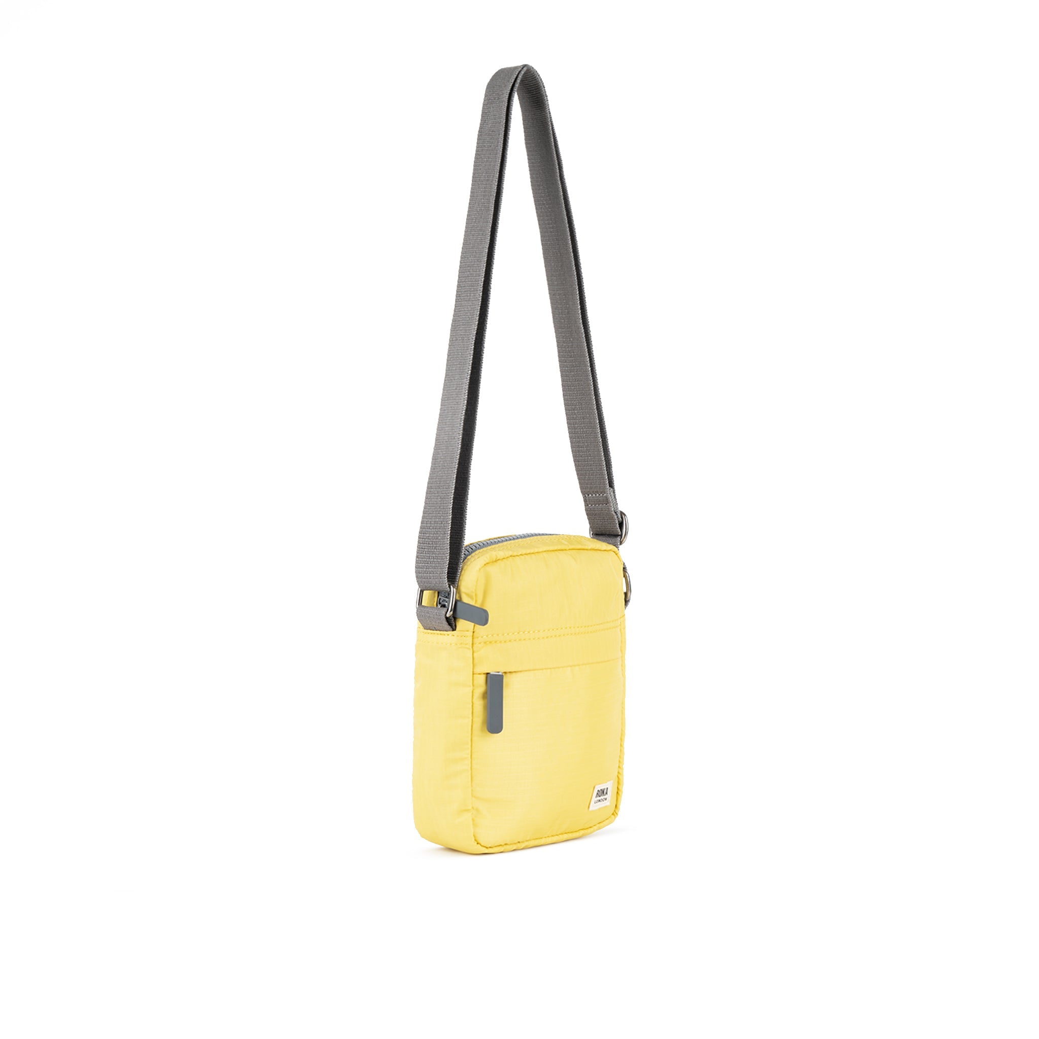 ROKA London - Bond S crossbody-väska med ficka #Färg_Citron