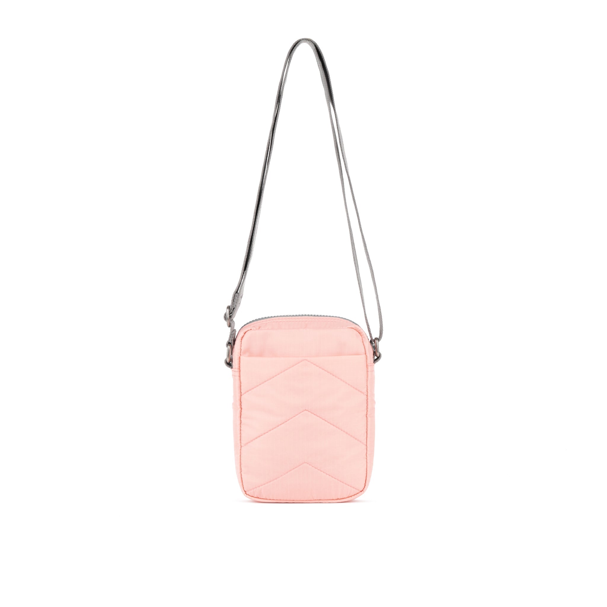 ROKA London - Bond S crossbody-väska med ficka #Färg_English_Rose