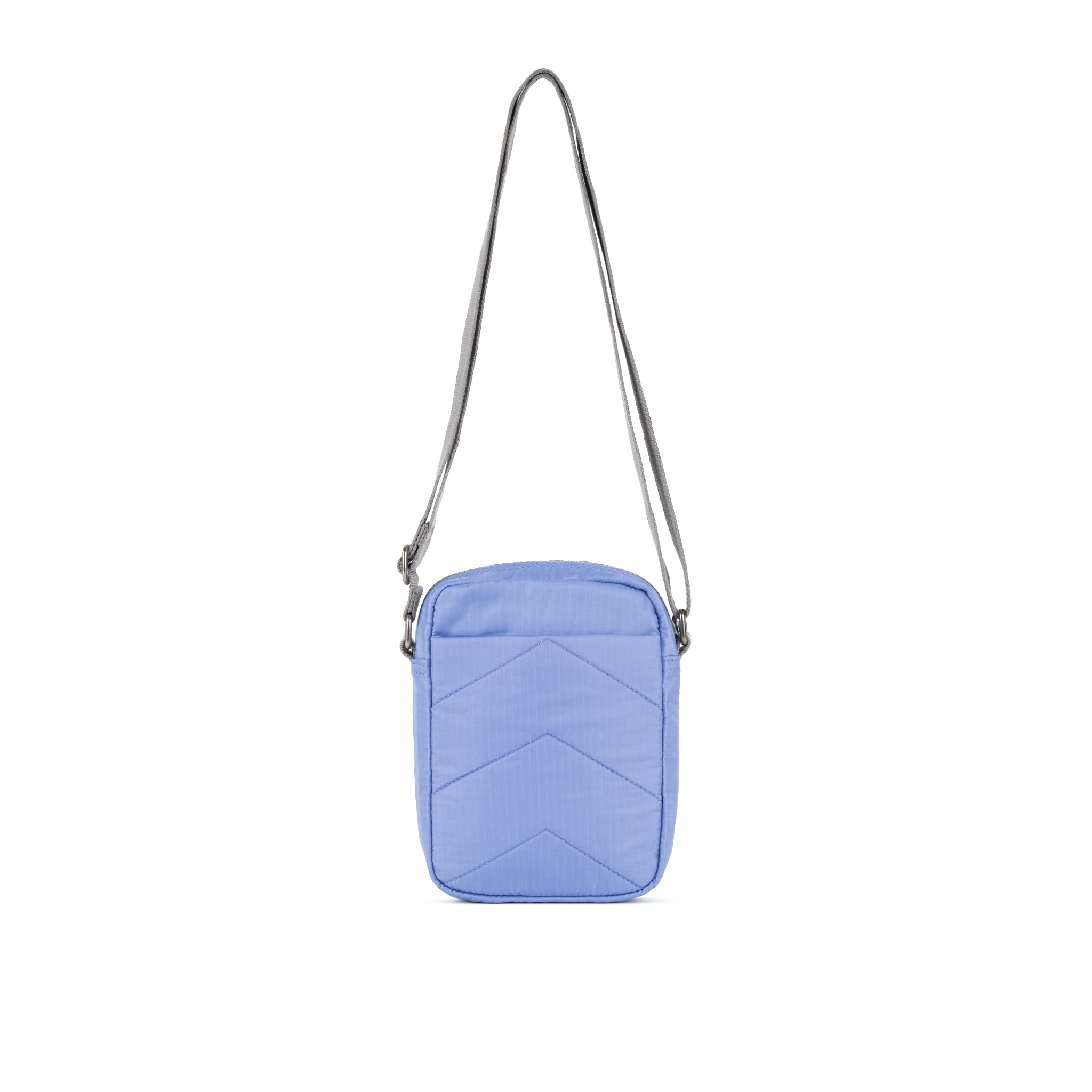 ROKA London - Bond S crossbody-väska med ficka #Färg_Jacaranda