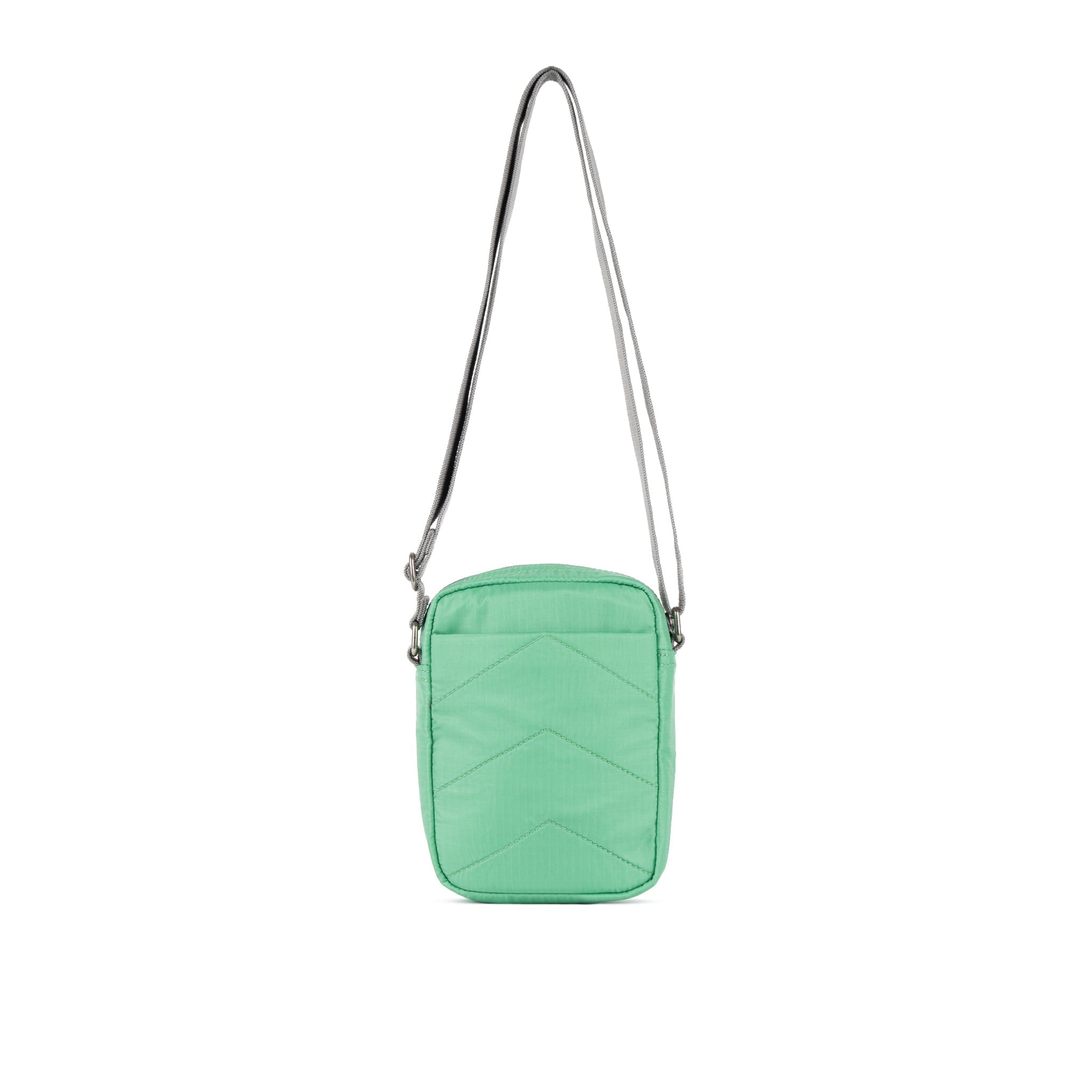 ROKA London - Bond S crossbody-väska med ficka #Färg_Matcha