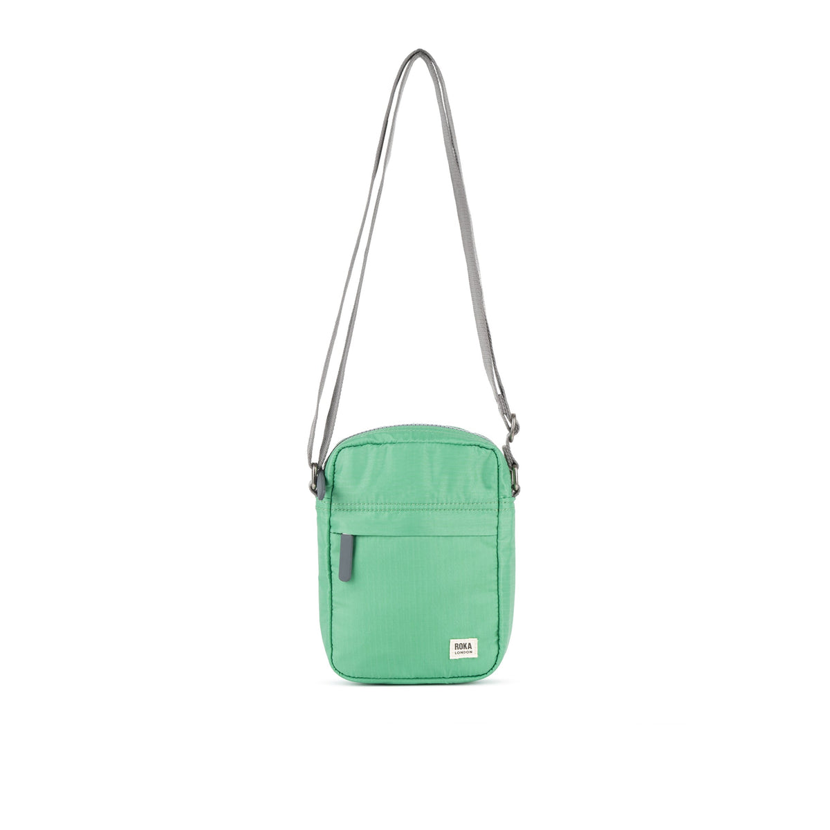 ROKA London - Bond S crossbody-väska med ficka #Färg_Matcha