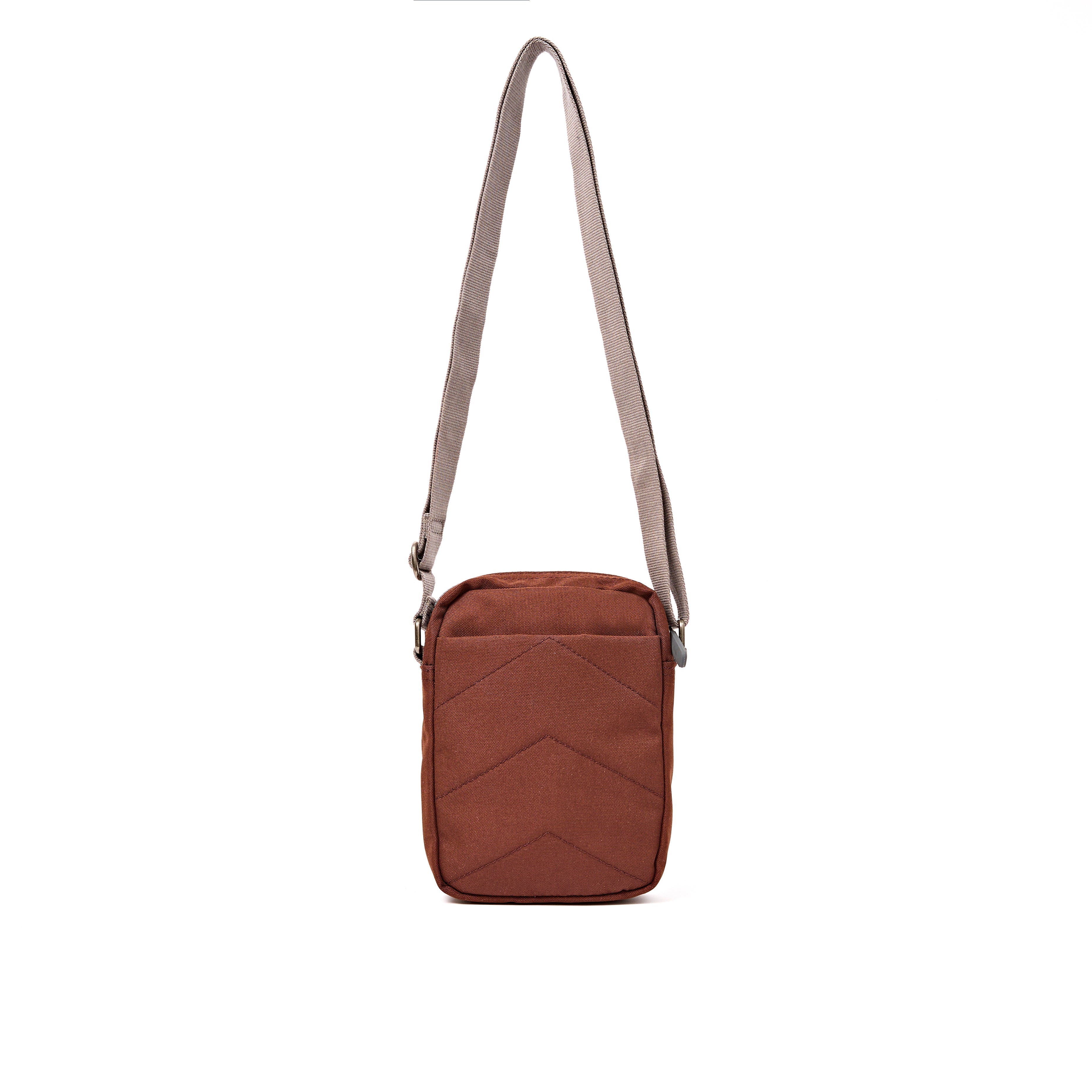 ROKA London - Bond S crossbody-väska med ficka #Färg_Chocolate