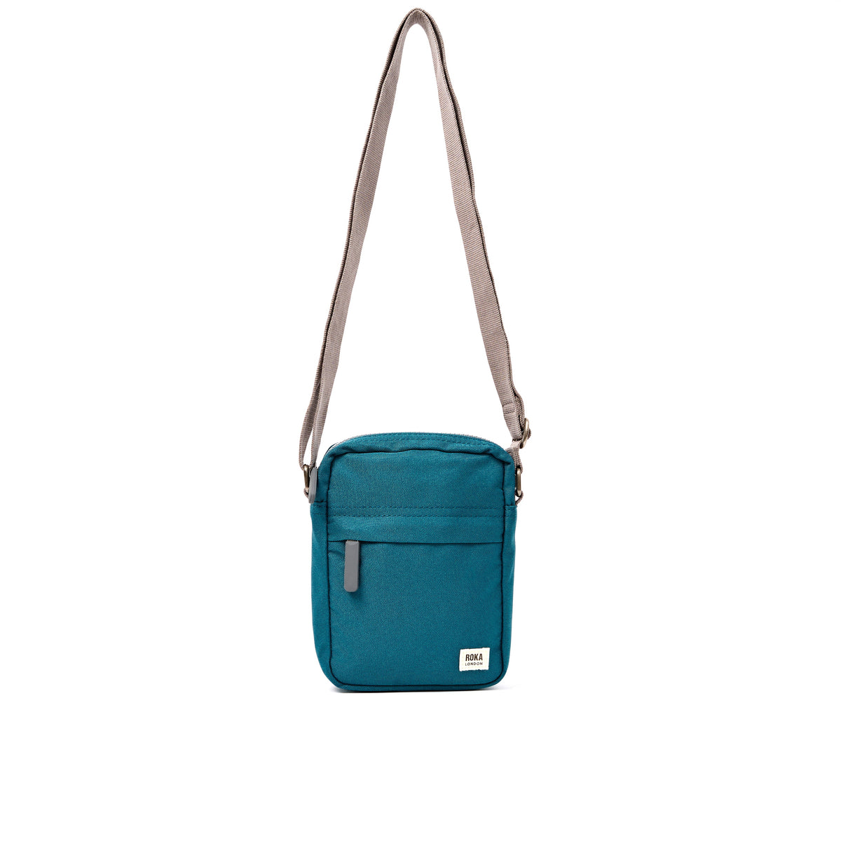 ROKA London - Bond S crossbody-väska med ficka #Färg_Deep_Teal