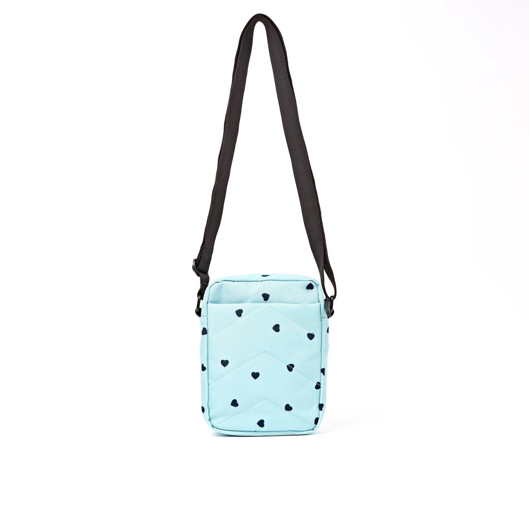 ROKA London - Bond S crossbody-väska med ficka #Färg_Heart_Print