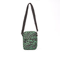 ROKA London - Bond S crossbody-väska med ficka #Färg_Mixed_Animal_Artichoke