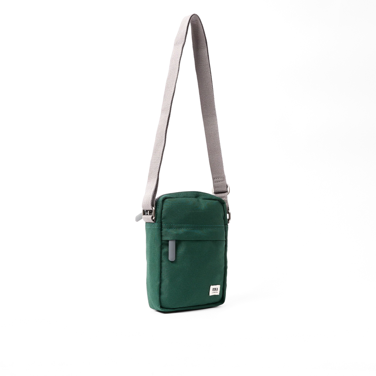 ROKA London - Bond S crossbody-väska med ficka #Färg_Forest