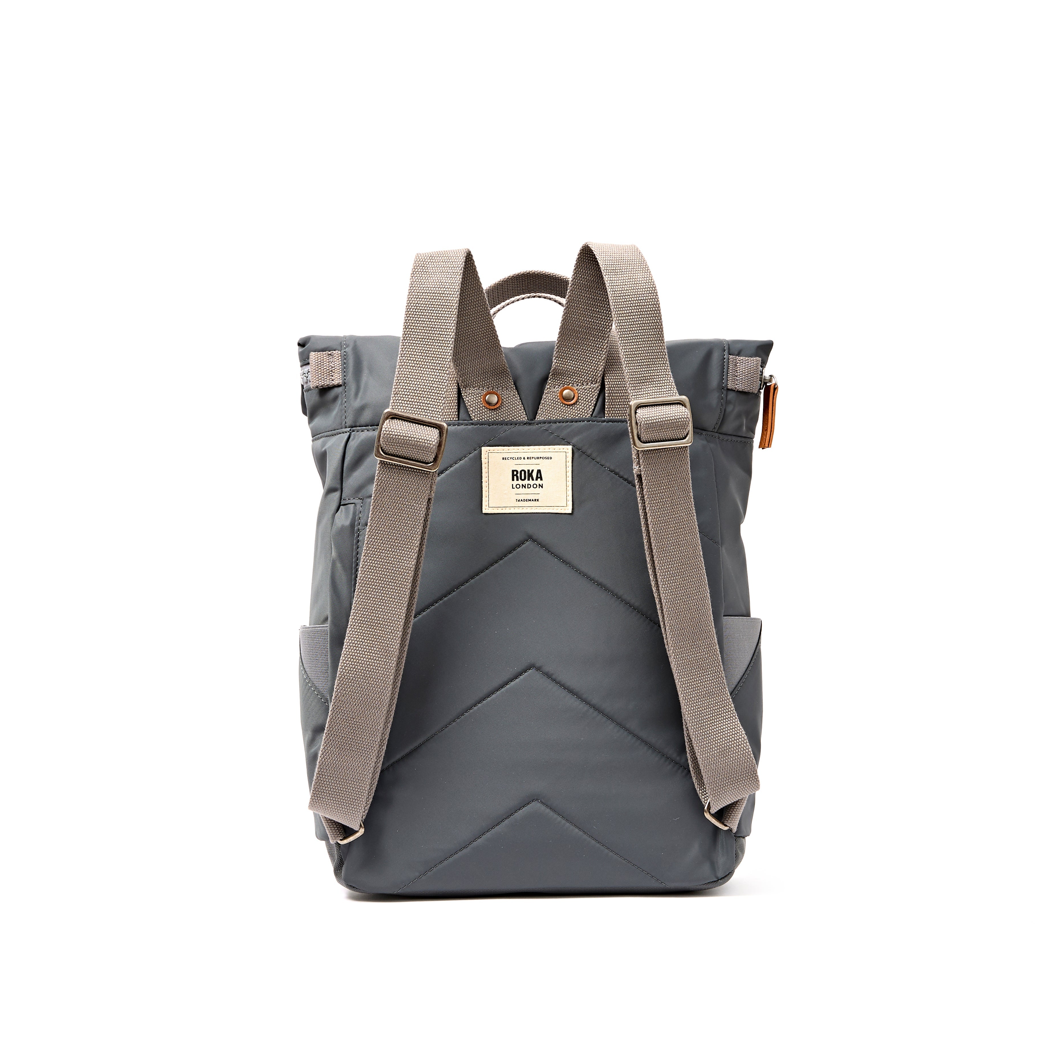 ROKA London - Canfield S rolltop-ryggsäck #Färg_Beluga