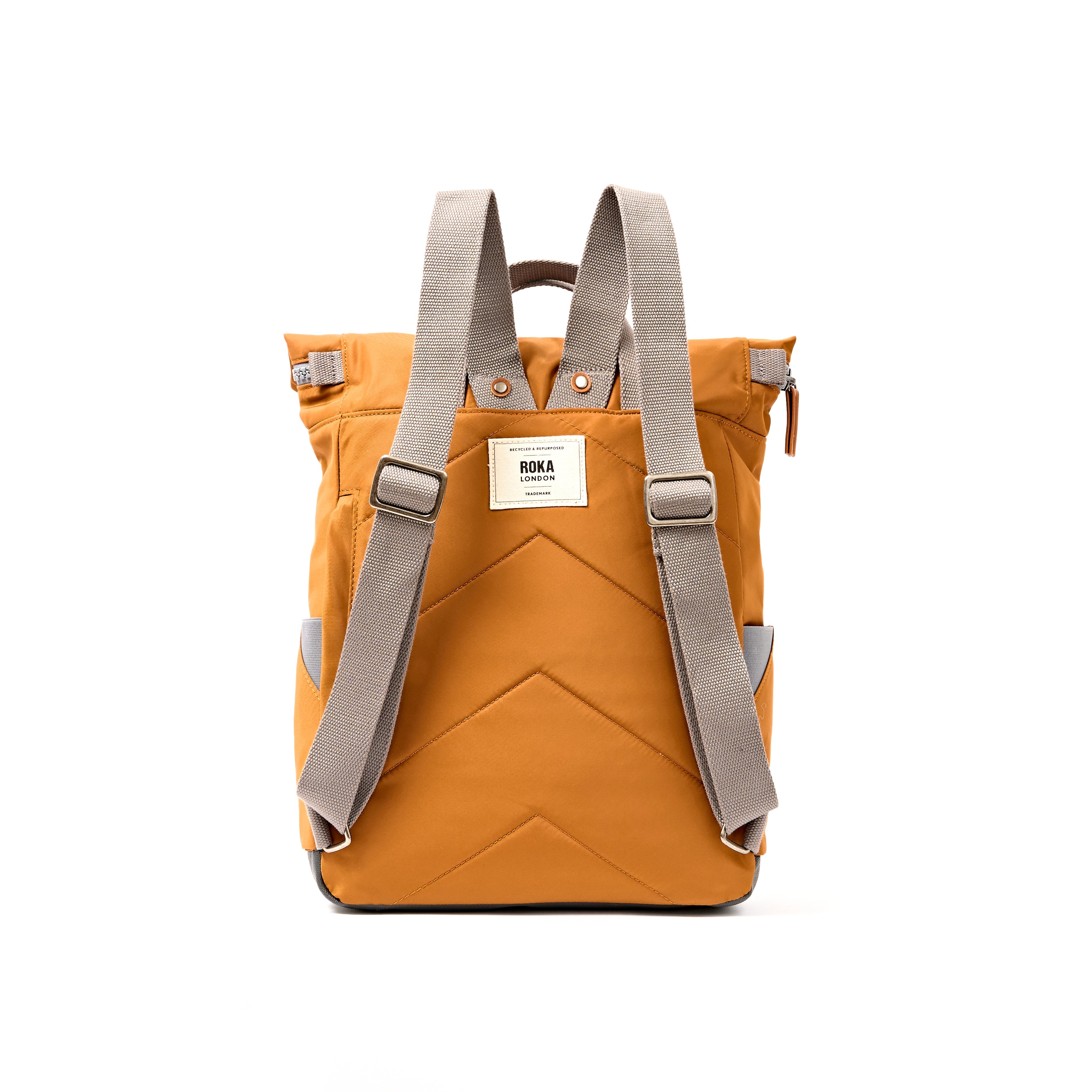 ROKA London - Canfield M rolltop-ryggsäck #Färg_Biscuit