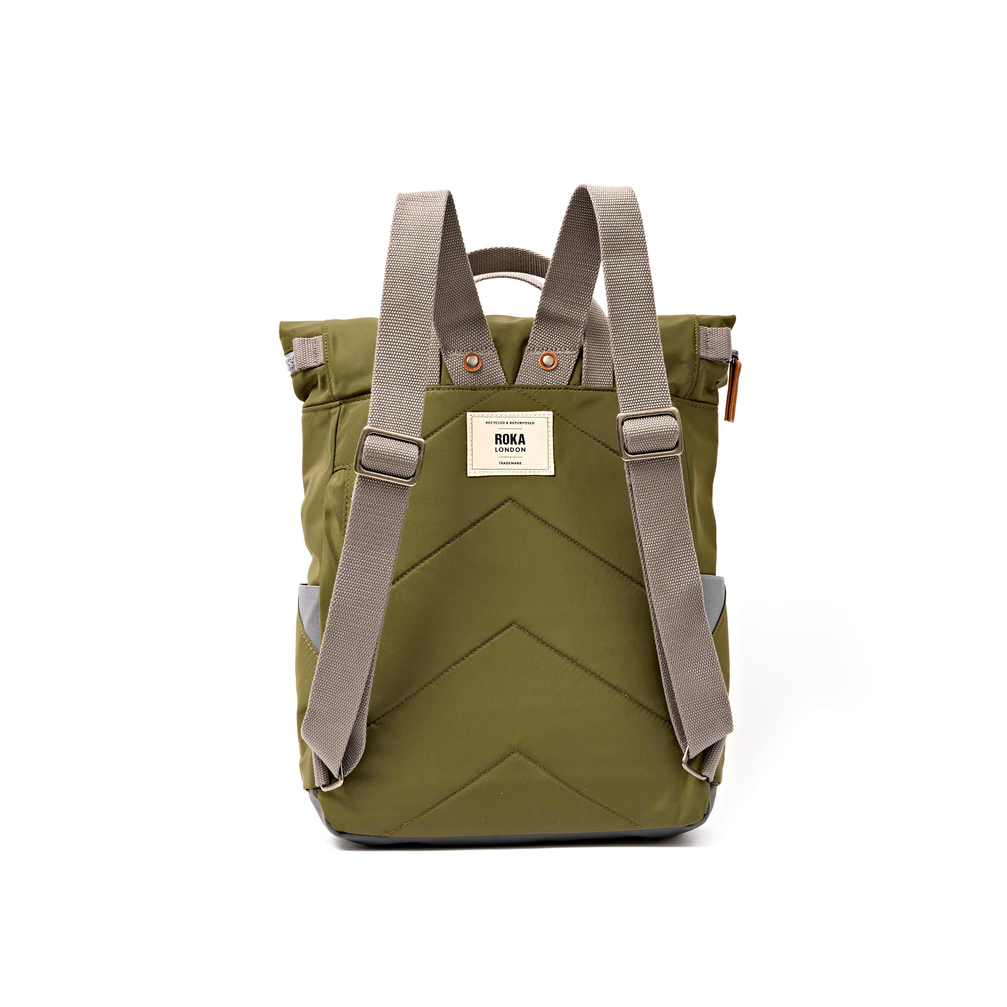 ROKA London - Canfield M rolltop-ryggsäck #Färg_Chive