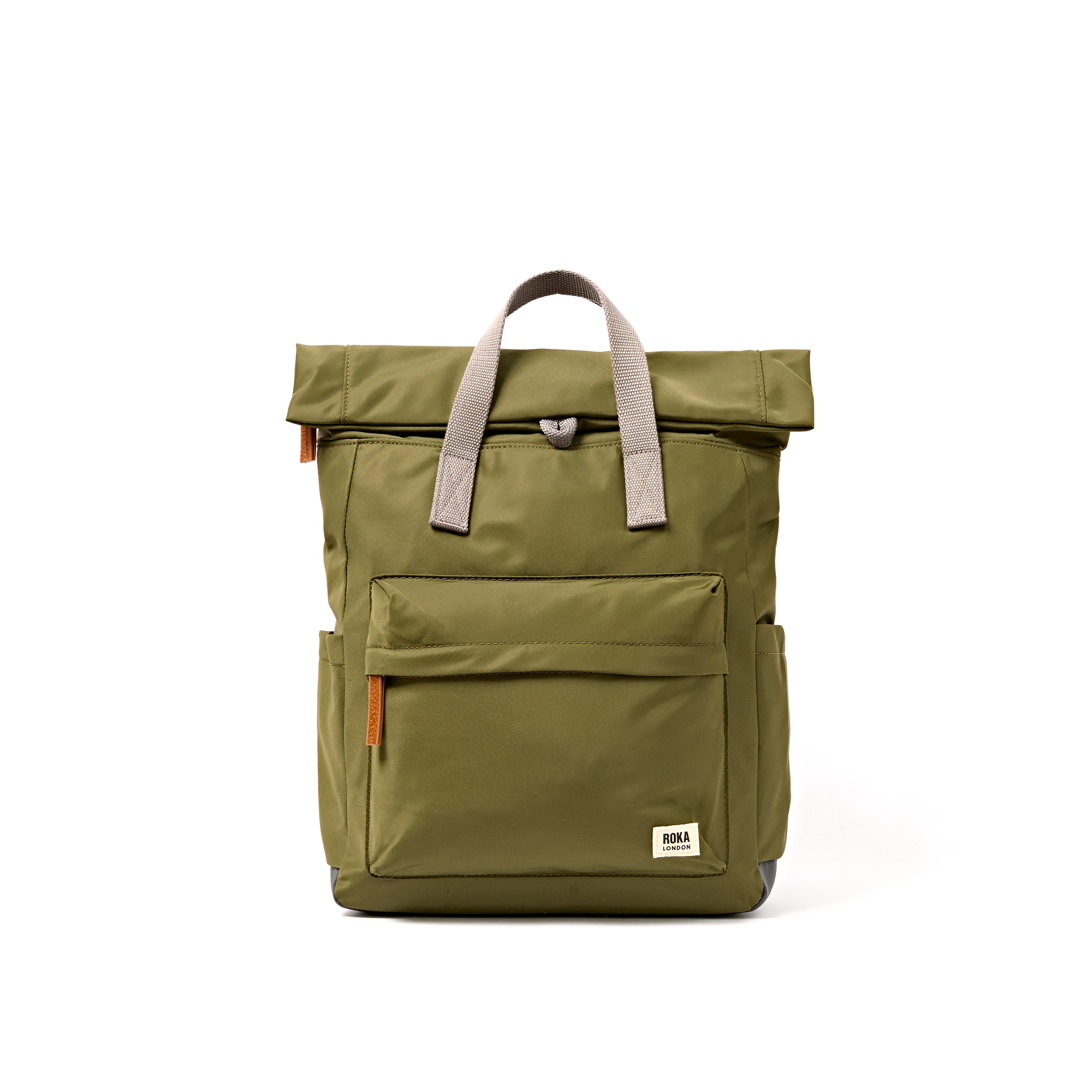 ROKA London - Canfield M rolltop-ryggsäck #Färg_Chive