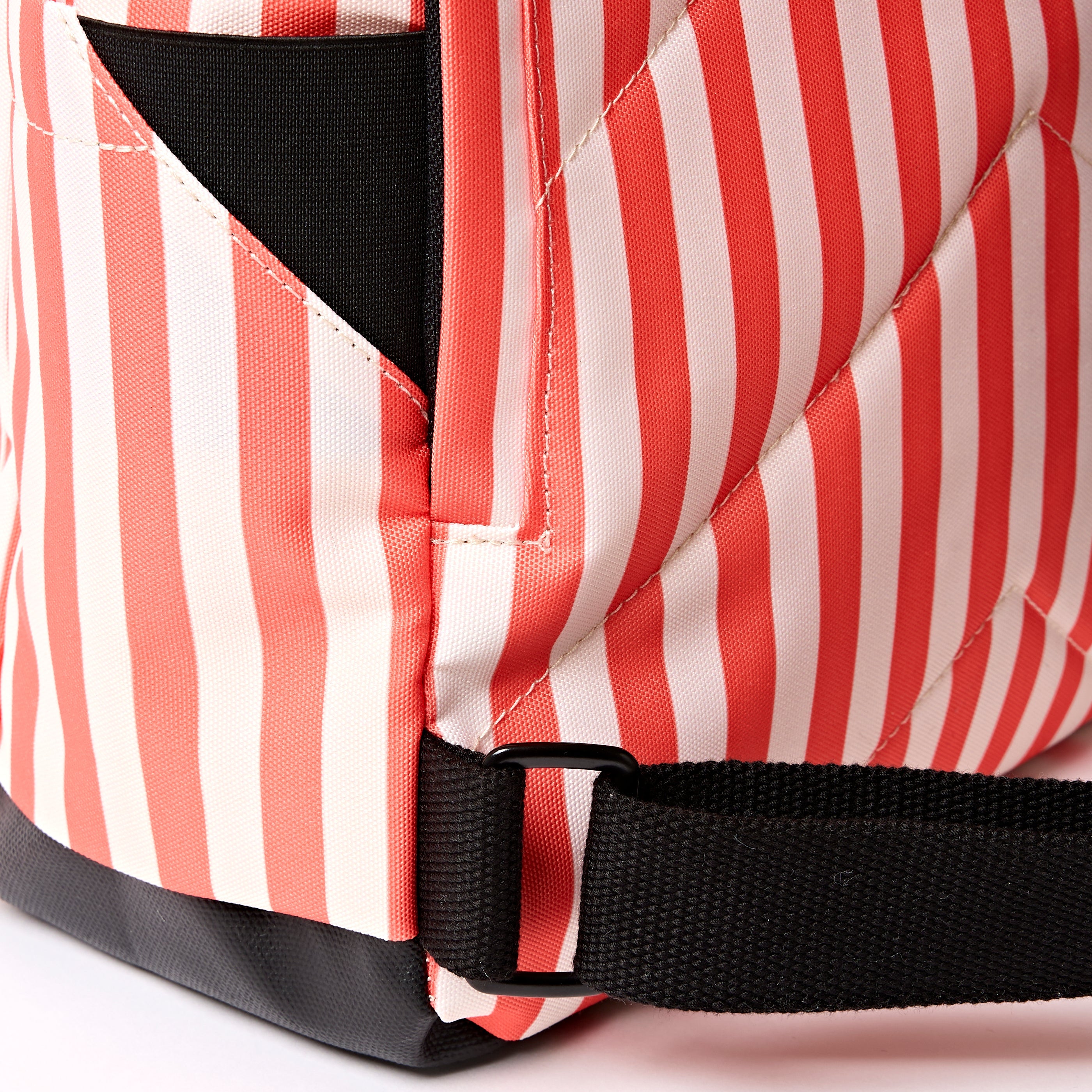 ROKA London - Canfield M rolltop-ryggsäck #Färg_Coral_Stripe