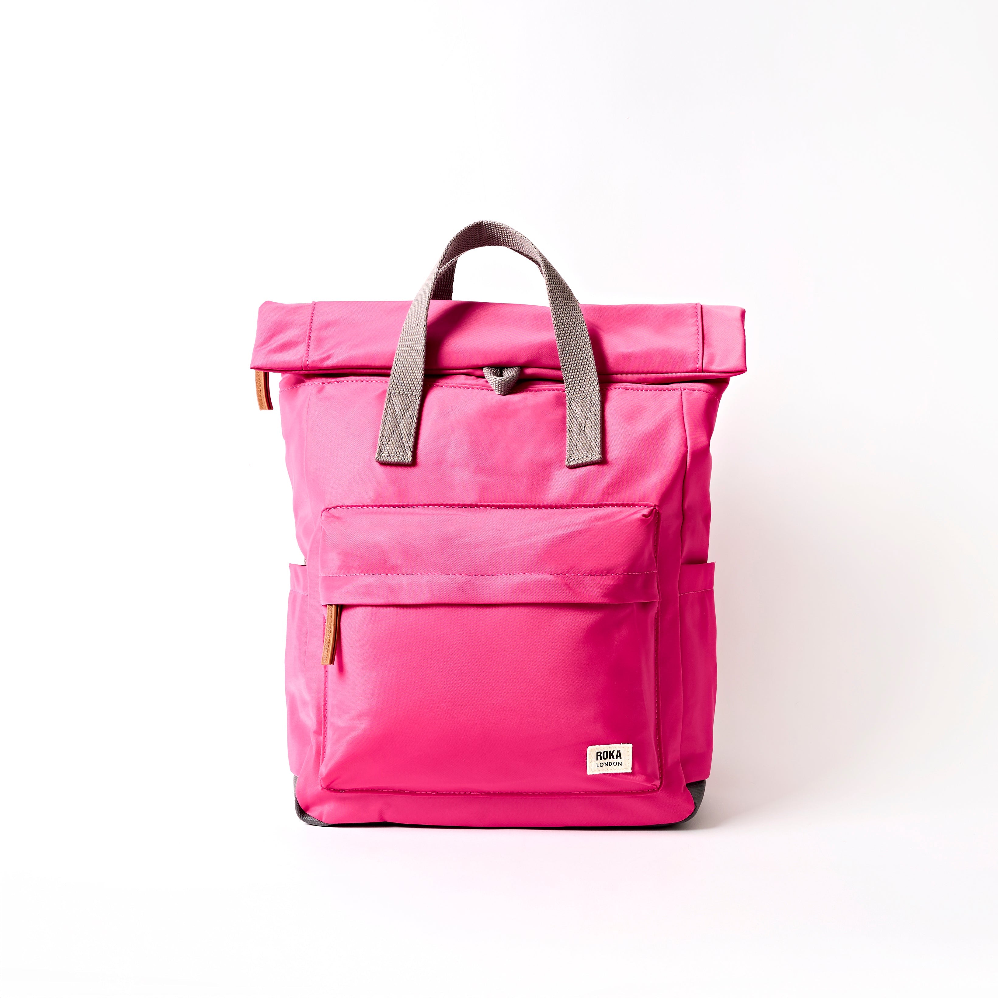 ROKA London - Canfield M rolltop-ryggsäck #Färg_Granita_Red