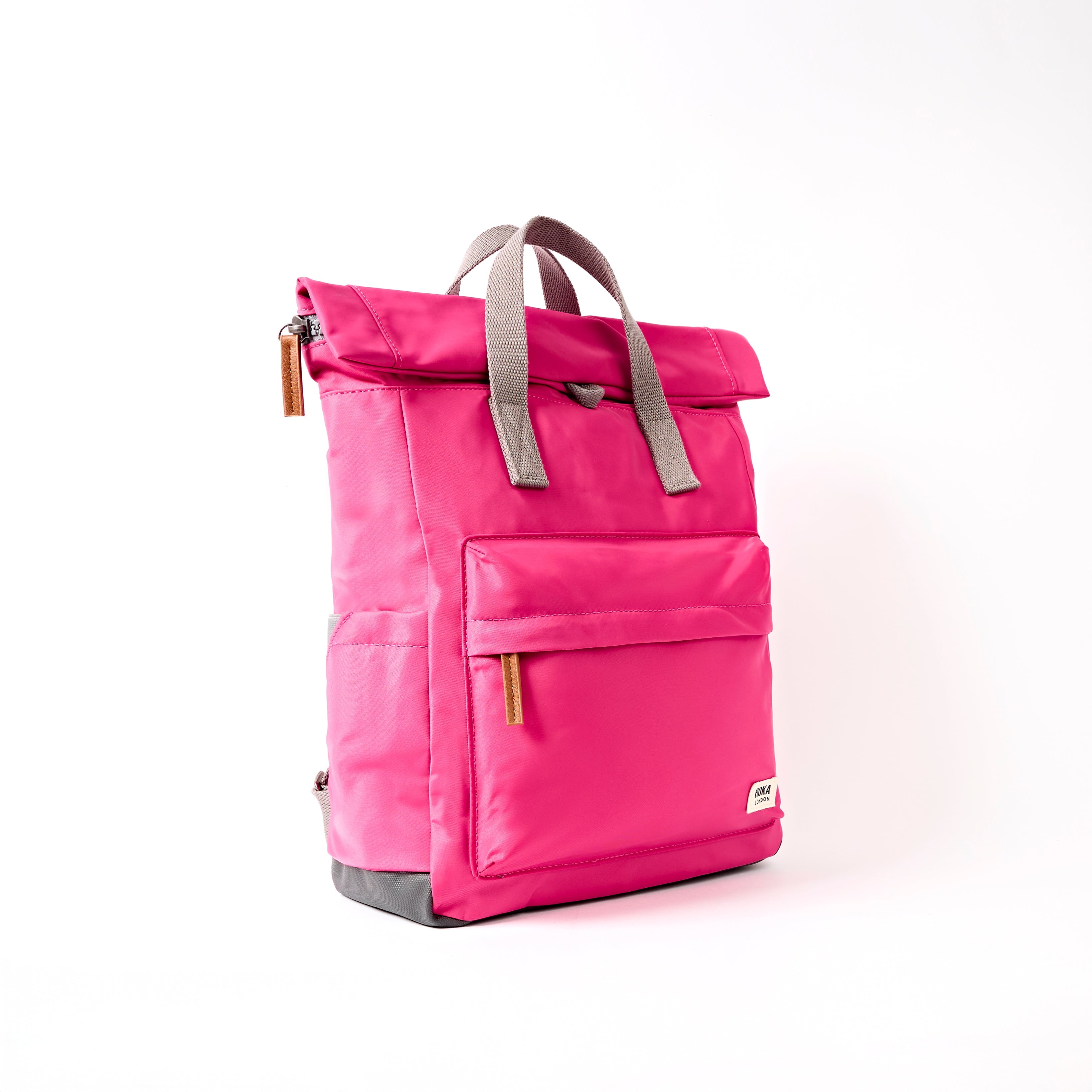ROKA London - Canfield M rolltop-ryggsäck #Färg_Granita_Red