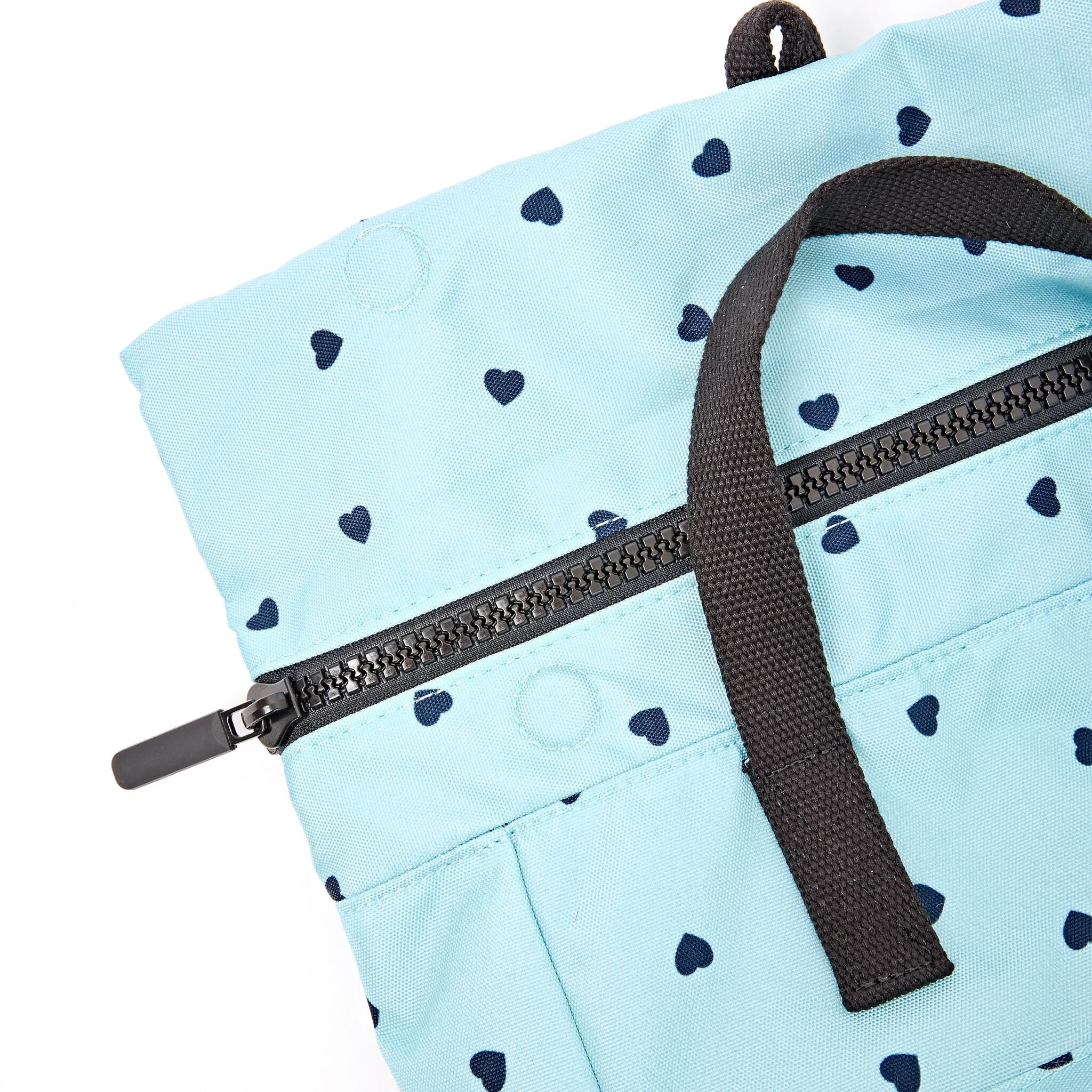 ROKA London - Canfield M rolltop-ryggsäck #Färg_Heart_Print