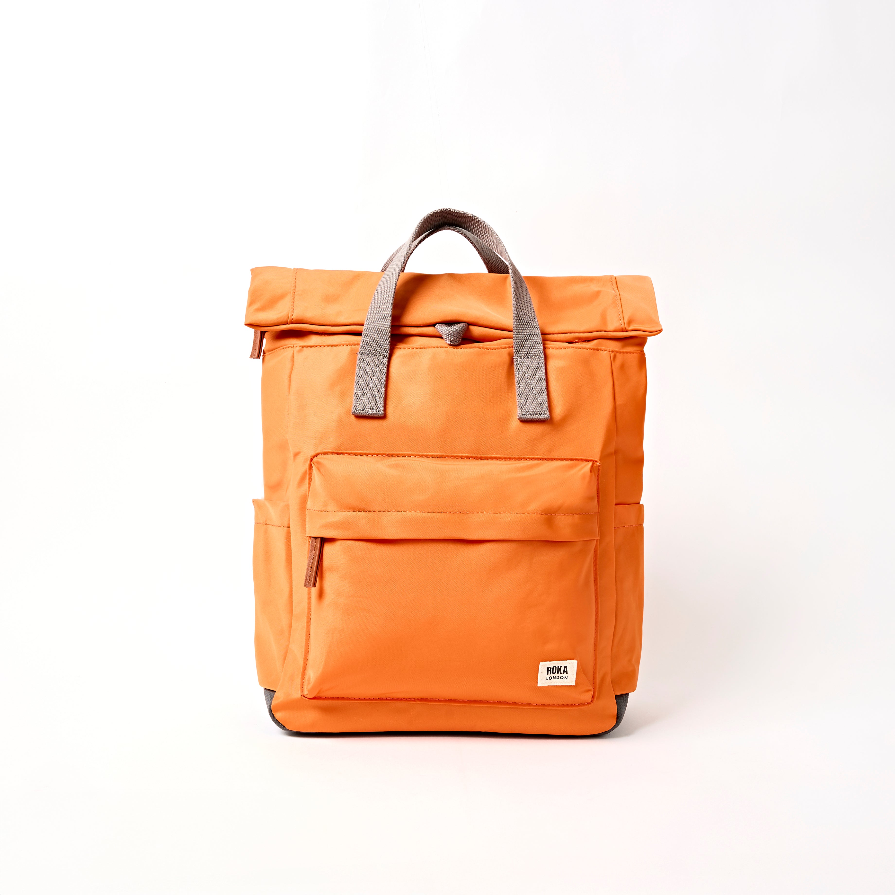 ROKA London - Canfield M rolltop-ryggsäck #Färg_Jaffa_Orange