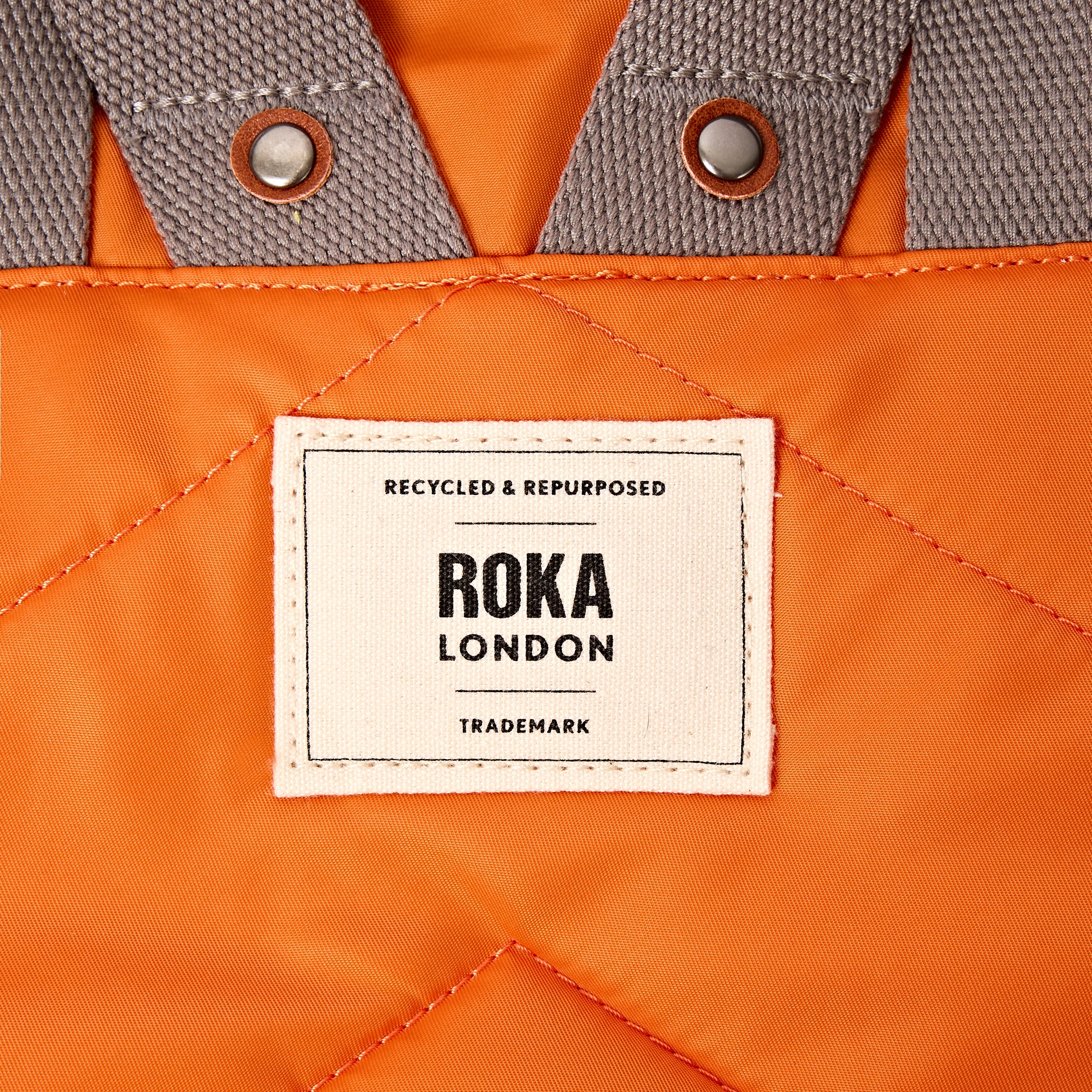 ROKA London - Canfield M rolltop-ryggsäck #Färg_Jaffa_Orange