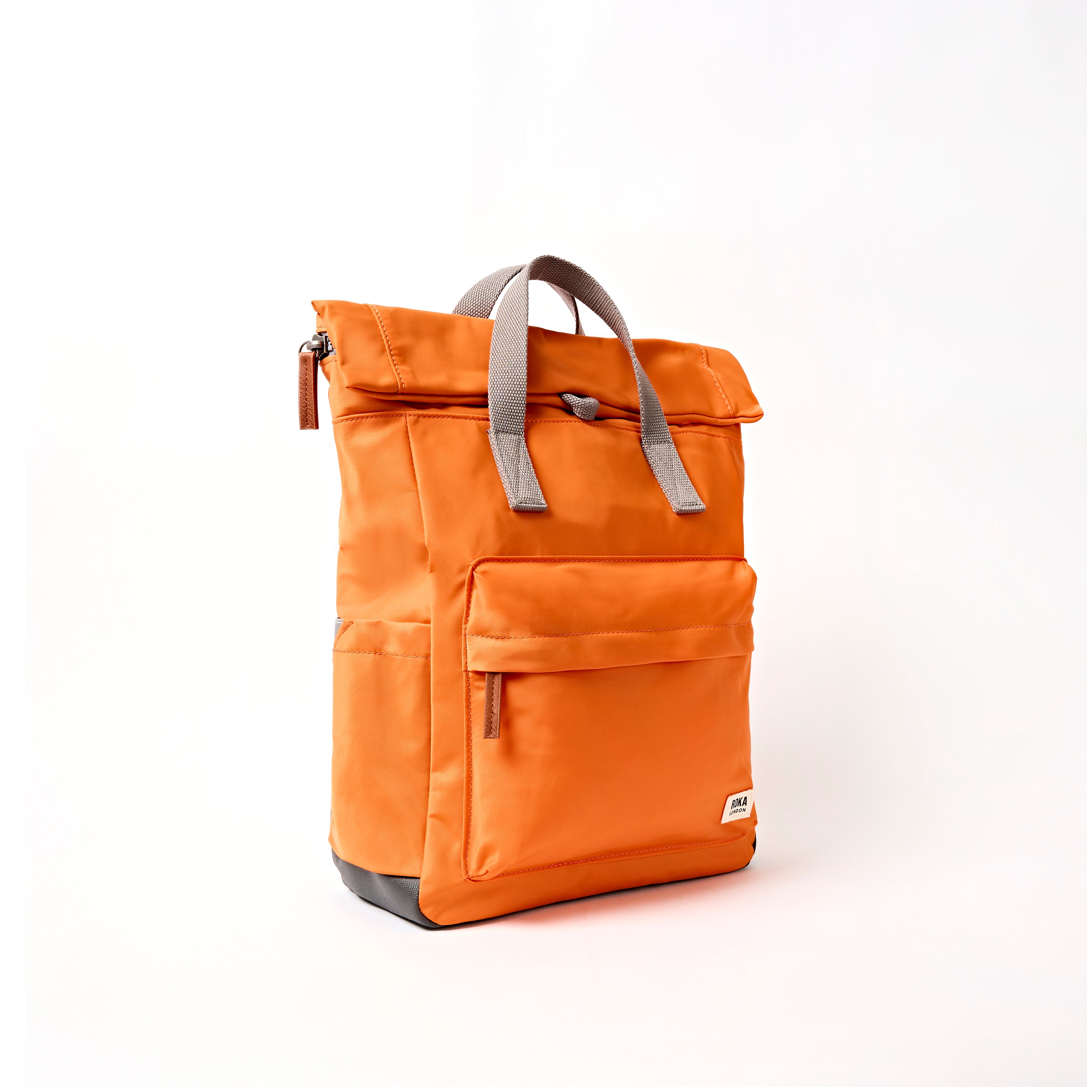 ROKA London - Canfield M rolltop-ryggsäck #Färg_Jaffa_Orange
