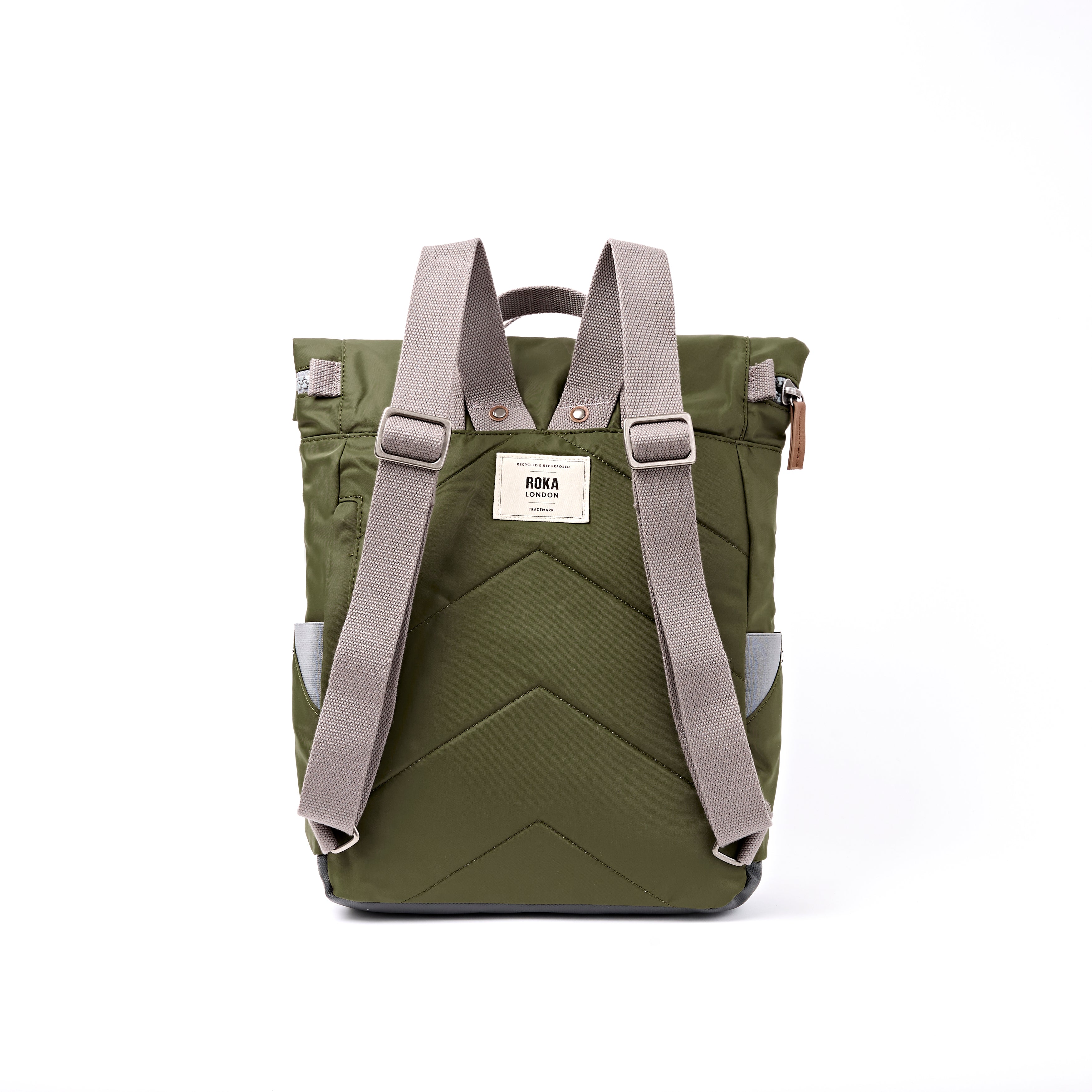 ROKA London - Canfield M rolltop-ryggsäck #Färg_Military