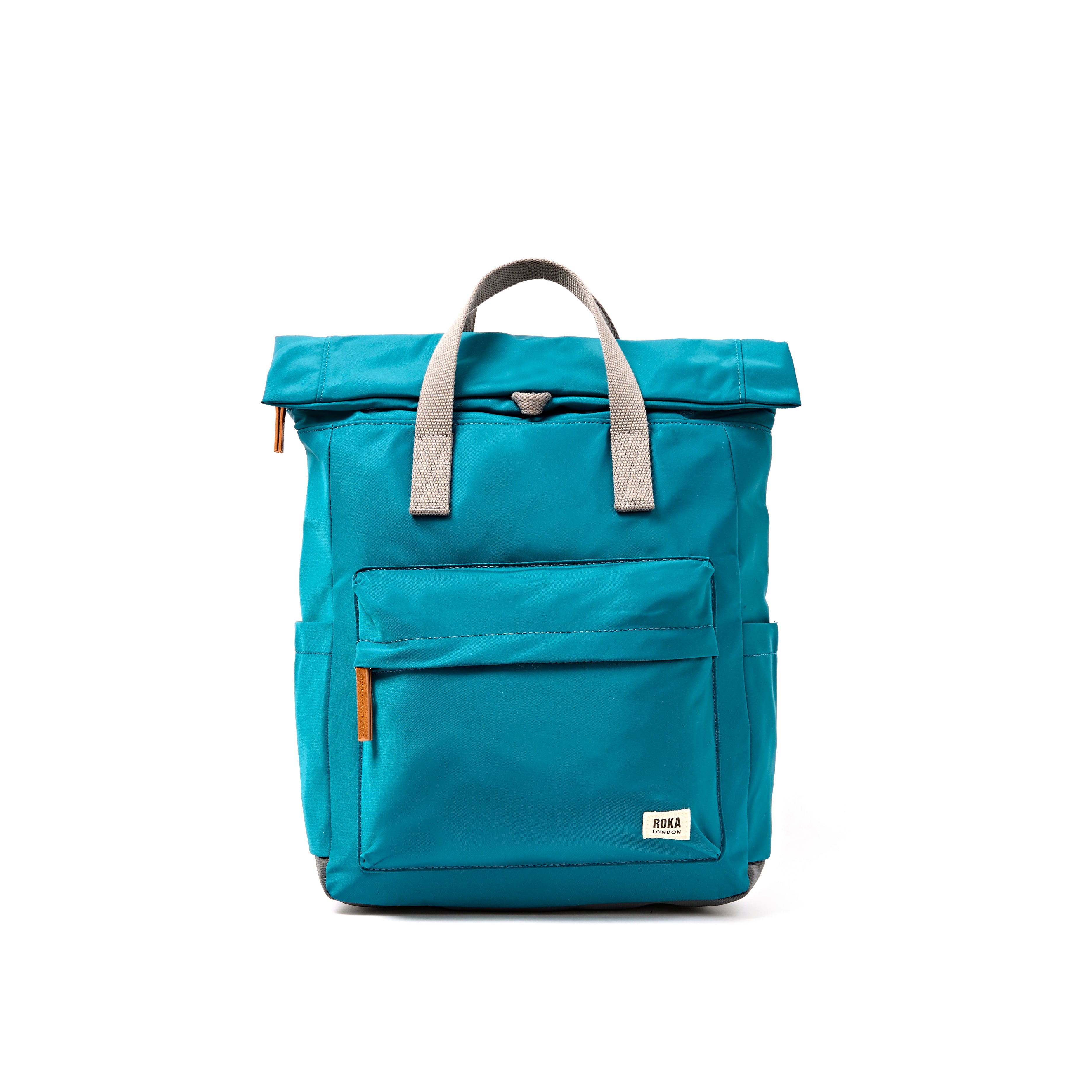 ROKA London - Canfield M rolltop-ryggsäck #Färg_North_Sea