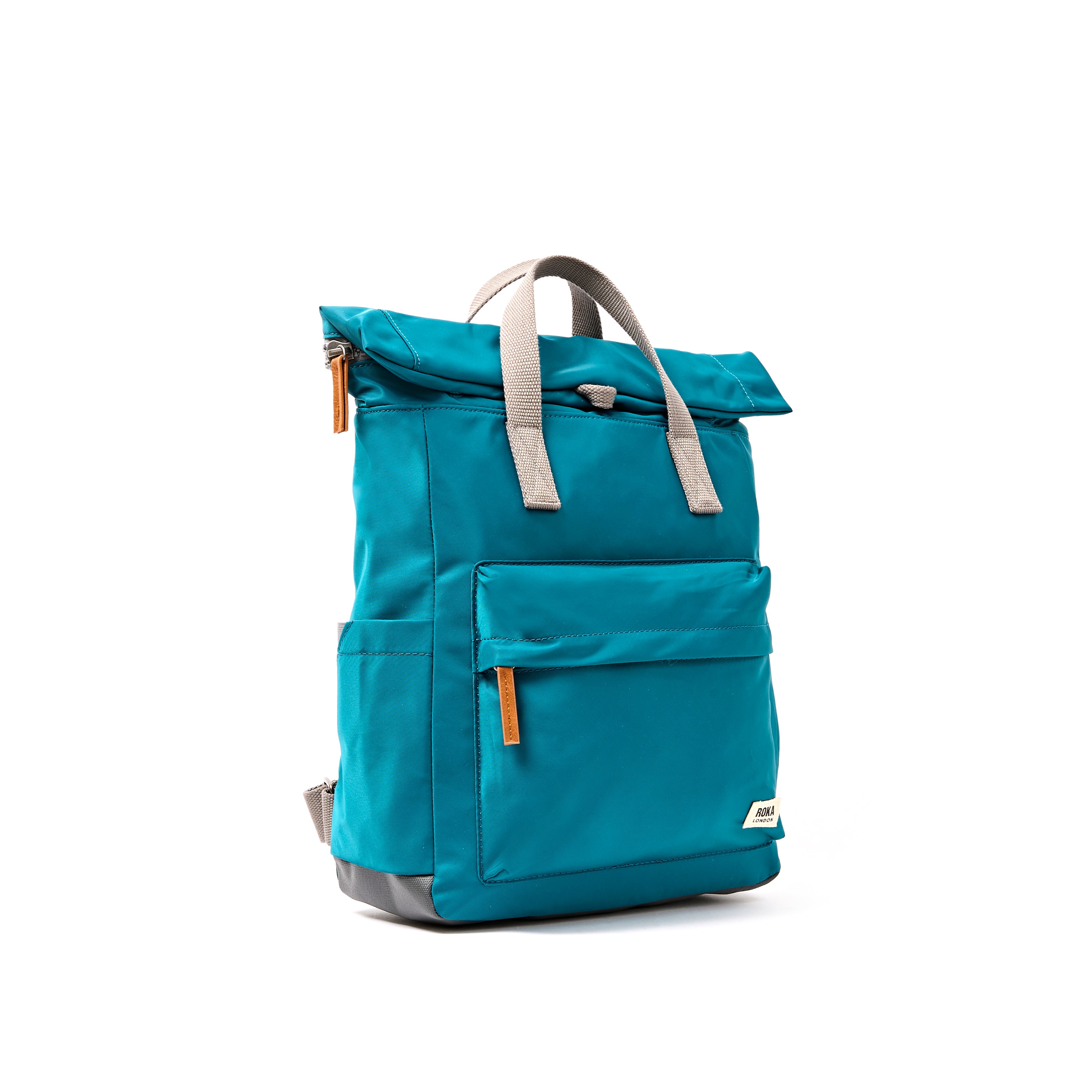 ROKA London - Canfield M rolltop-ryggsäck #Färg_North_Sea