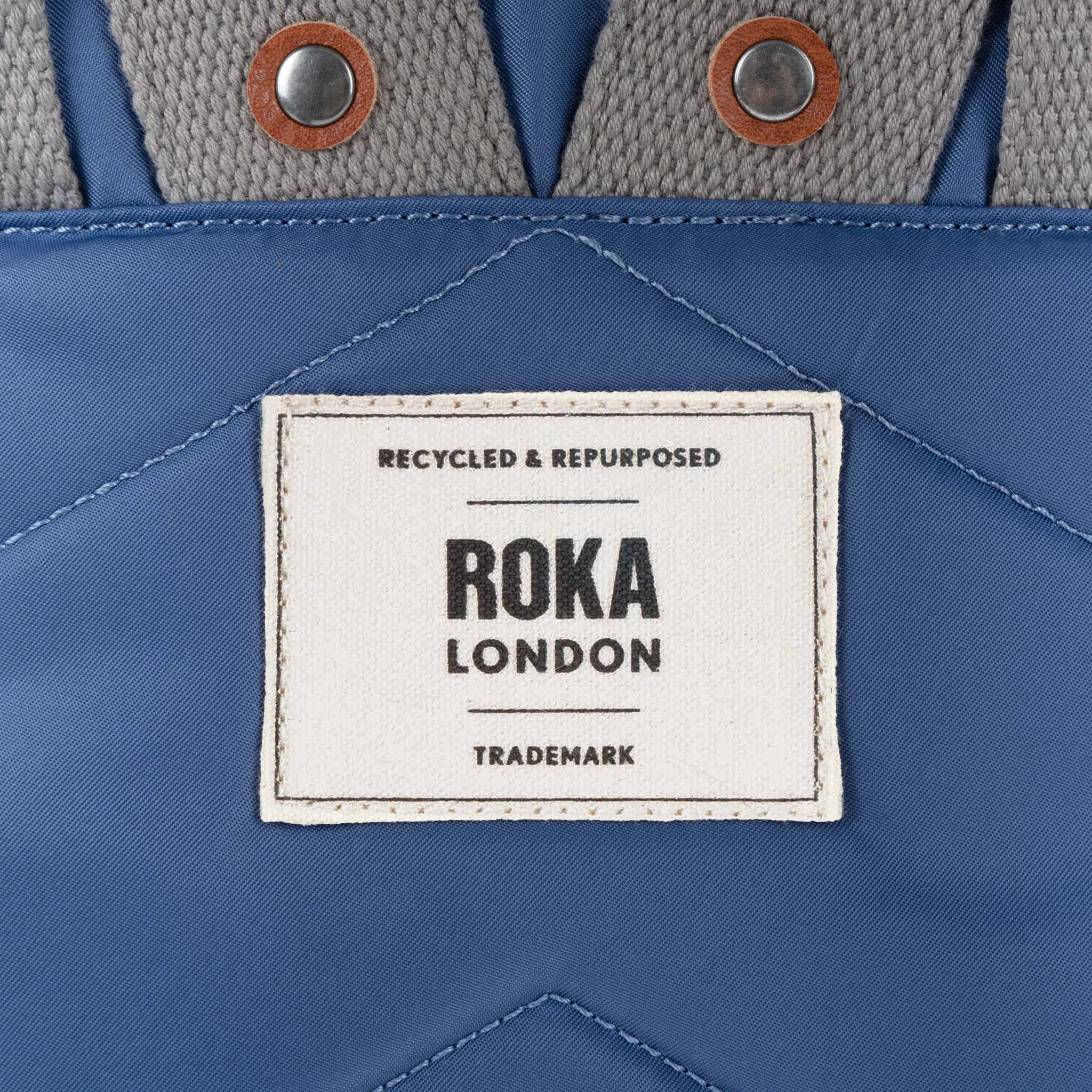 ROKA London - Canfield M rolltop-ryggsäck #Färg_Burnt_Blue