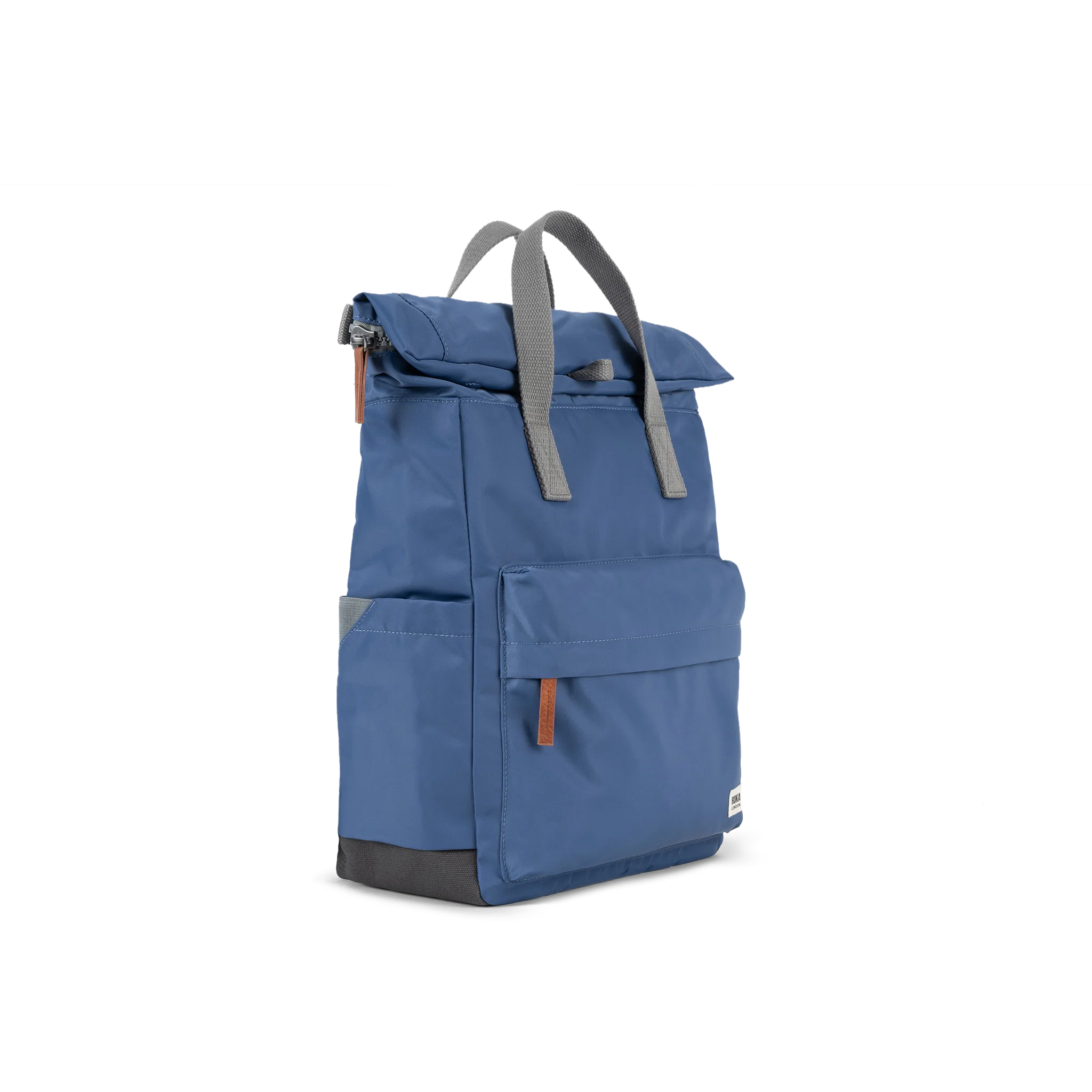 ROKA London - Canfield M rolltop-ryggsäck #Färg_Burnt_Blue