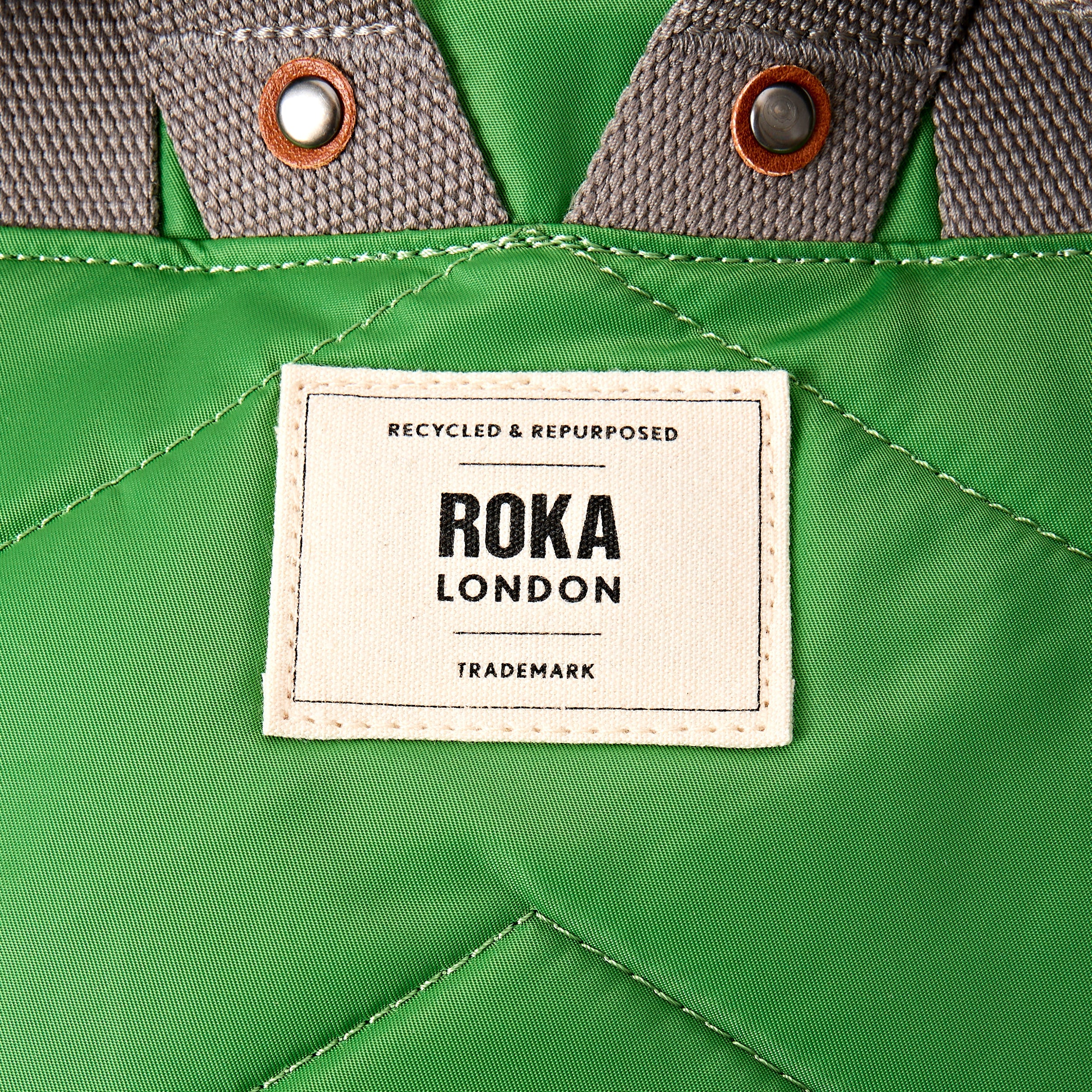 ROKA London - Canfield M rolltop-ryggsäck #Färg_Online_Lime