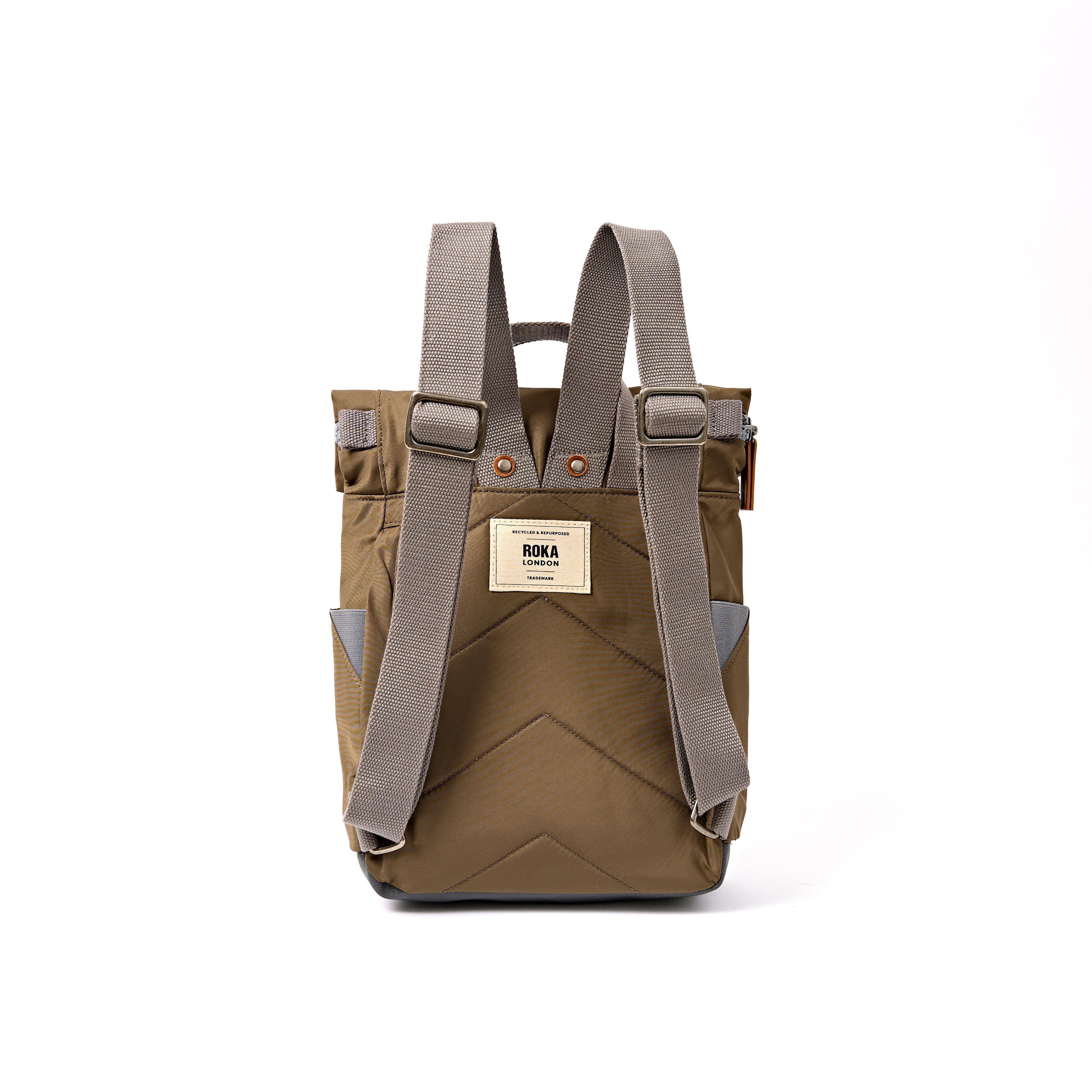 ROKA London - Canfield S rolltop-ryggsäck #Färg_Army