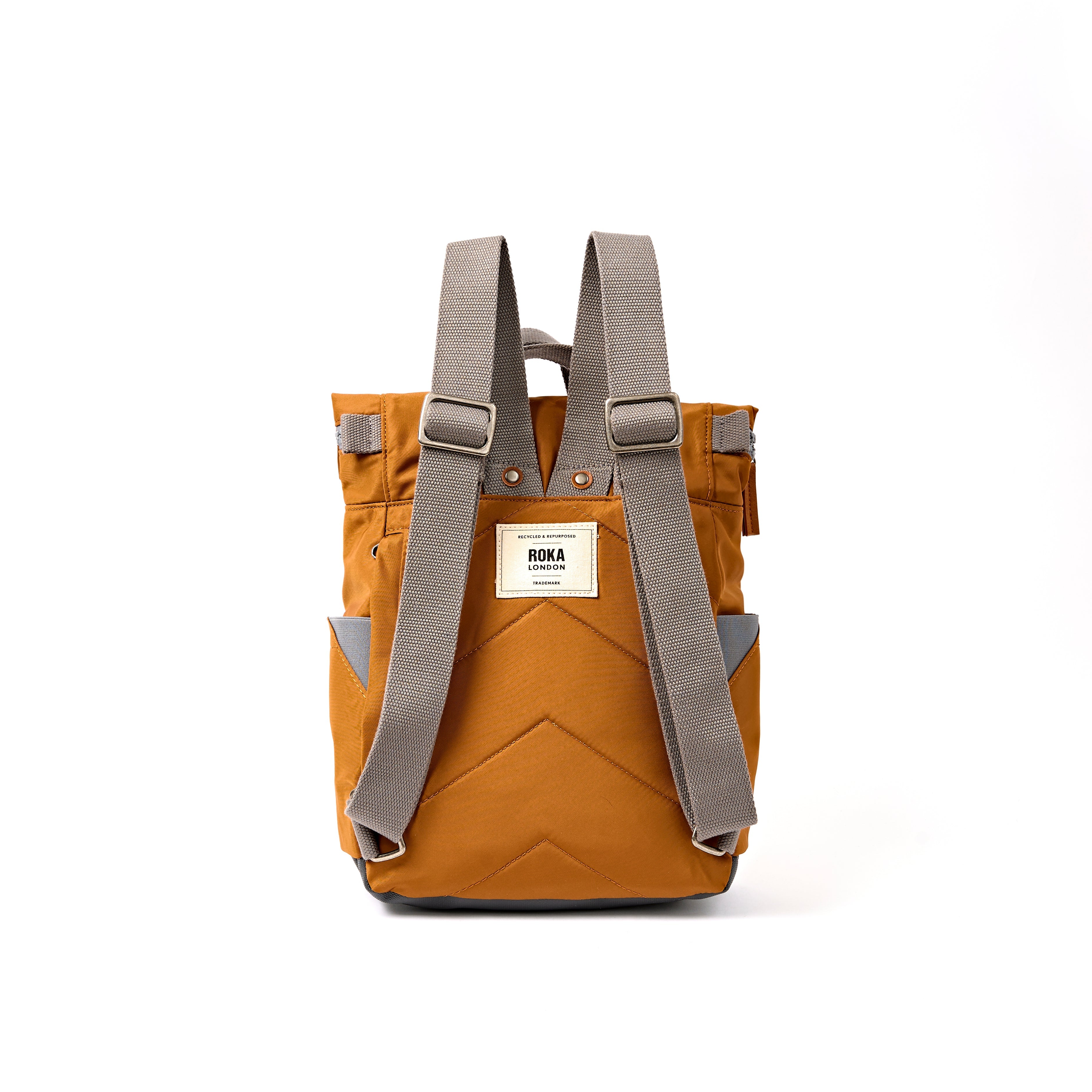 ROKA London - Canfield S rolltop-ryggsäck #Färg_Biscuit