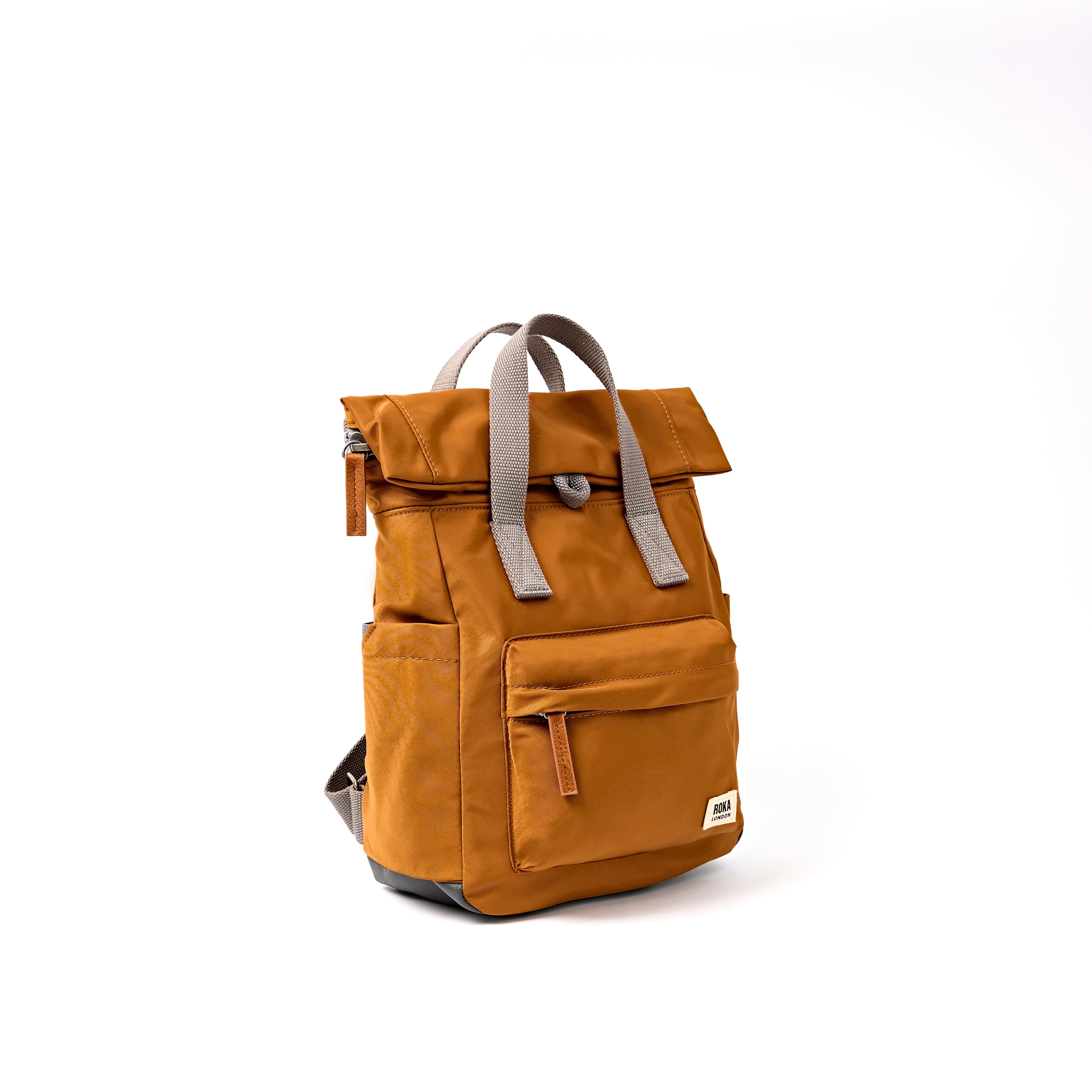 ROKA London - Canfield S rolltop-ryggsäck #Färg_Biscuit