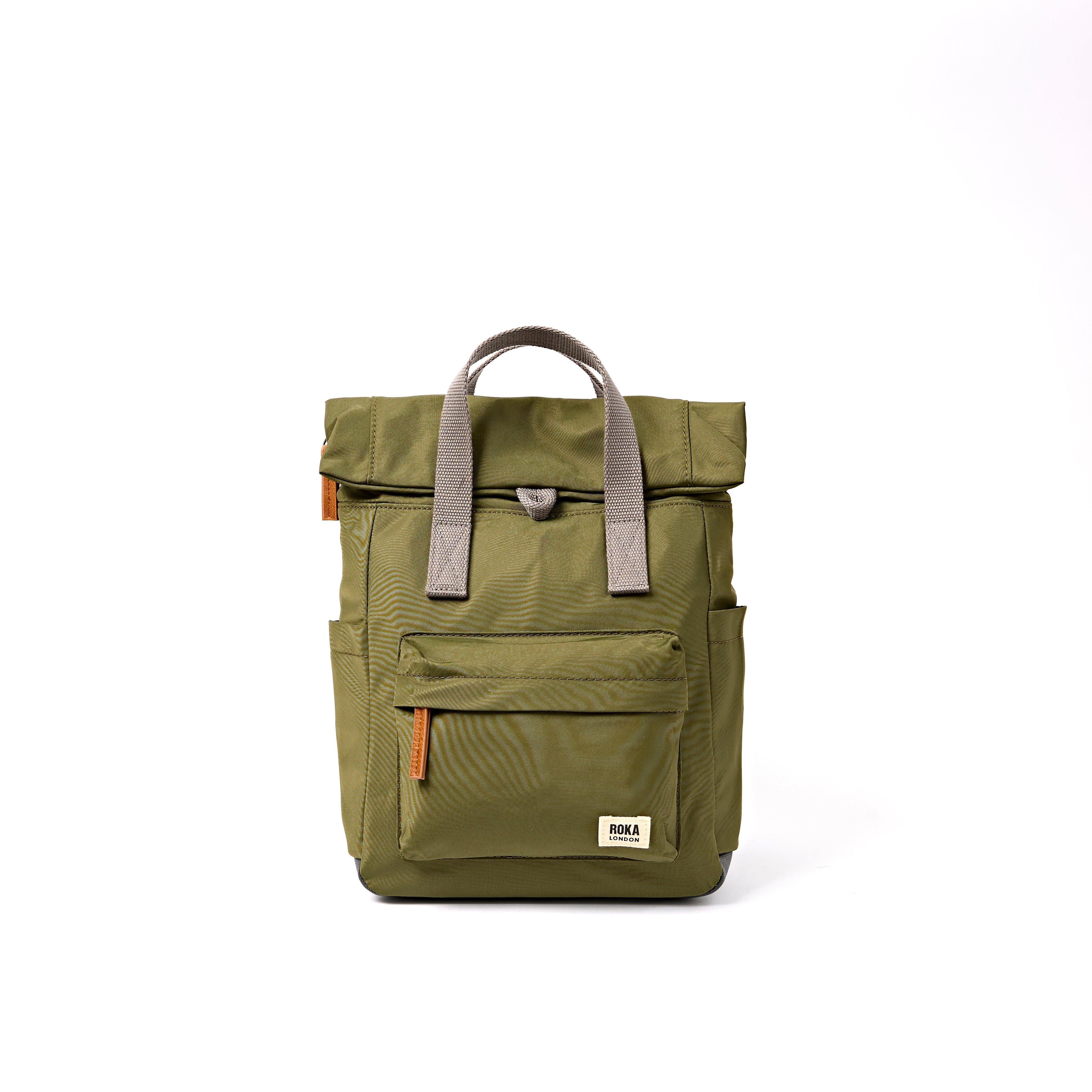 ROKA London - Canfield S rolltop-ryggsäck #Färg_Chive