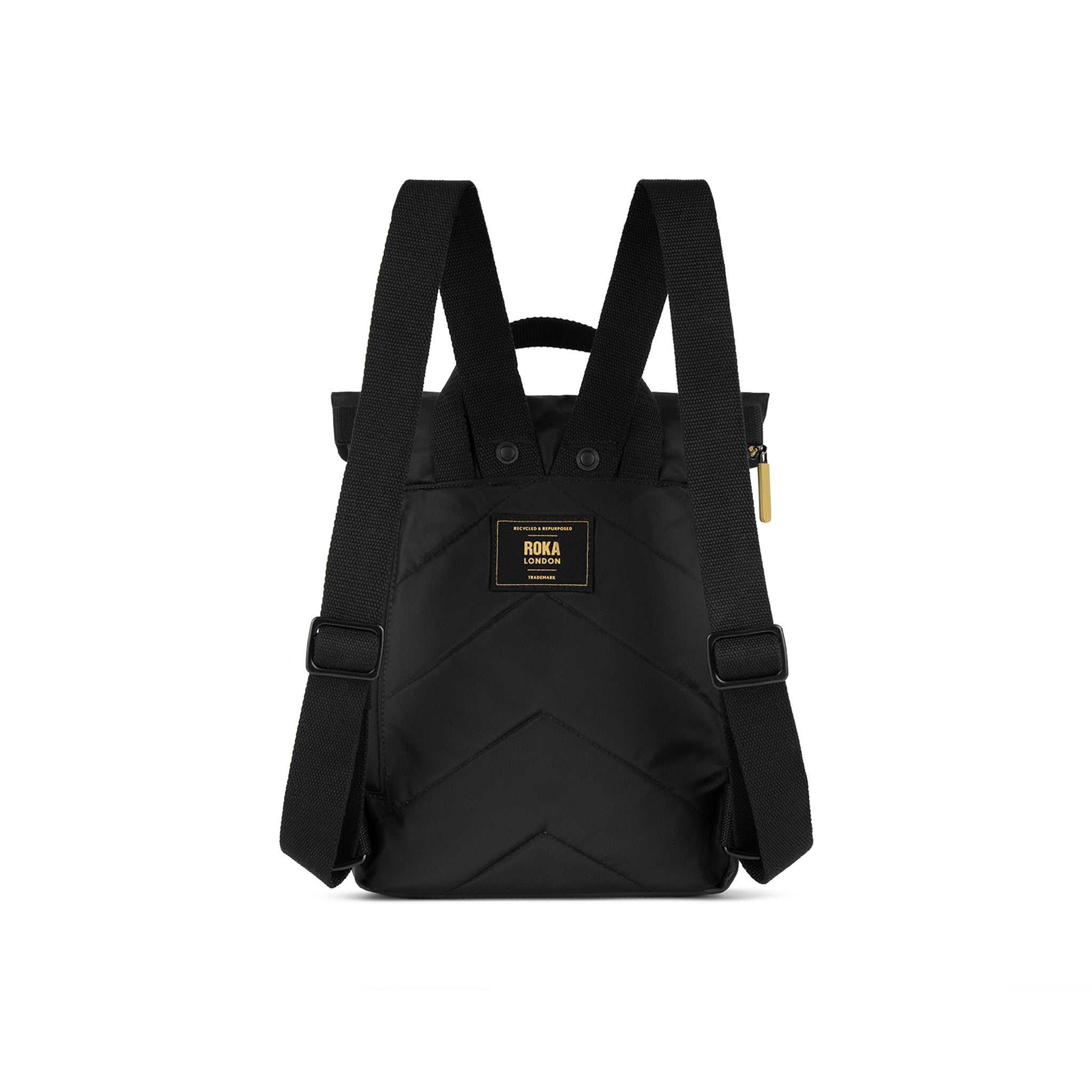 ROKA London - Canfield S ryggsäck Gold Label #Färg_Black