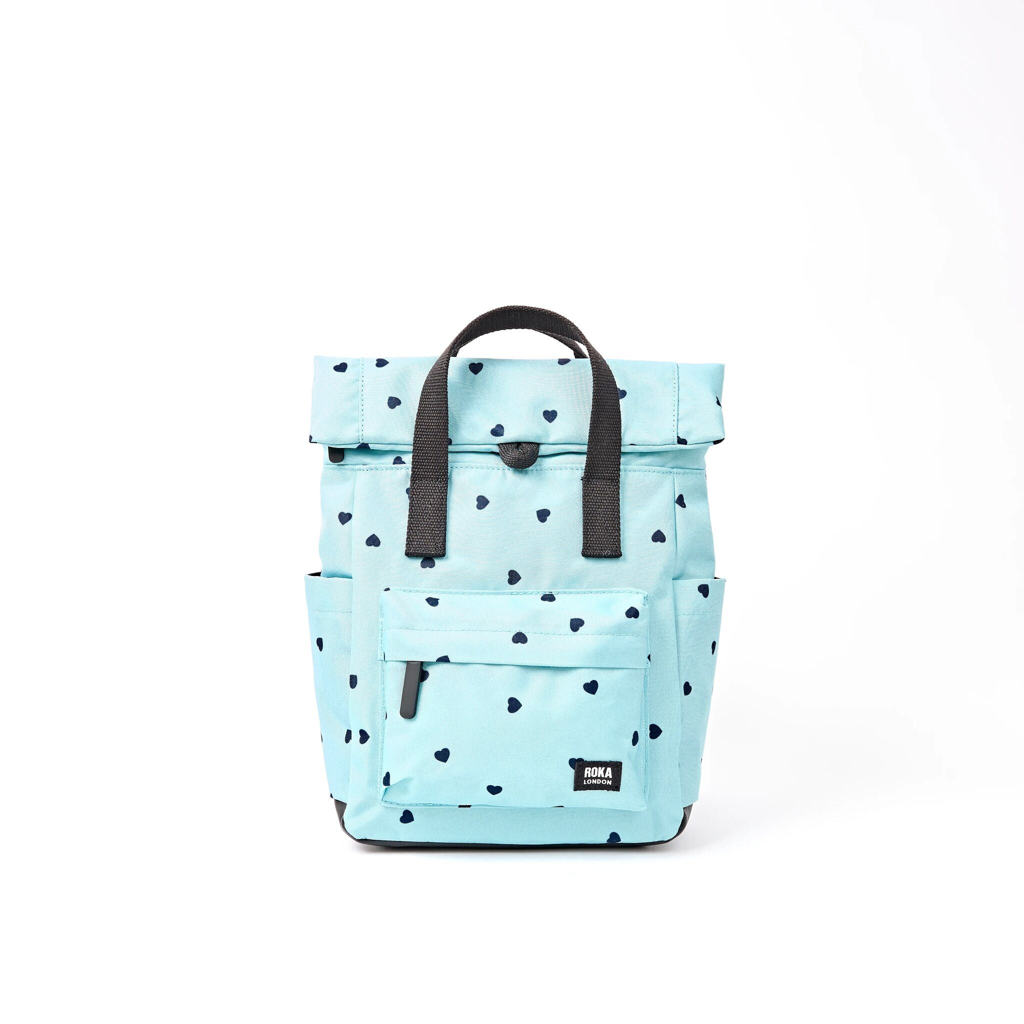 ROKA London - Canfield S rolltop-ryggsäck #Färg_Heart_Print