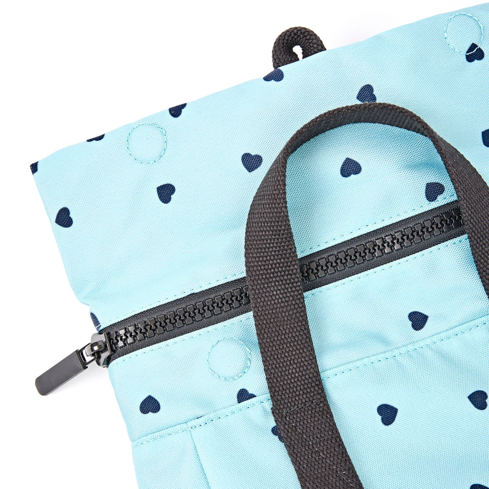 ROKA London - Canfield S rolltop-ryggsäck #Färg_Heart_Print