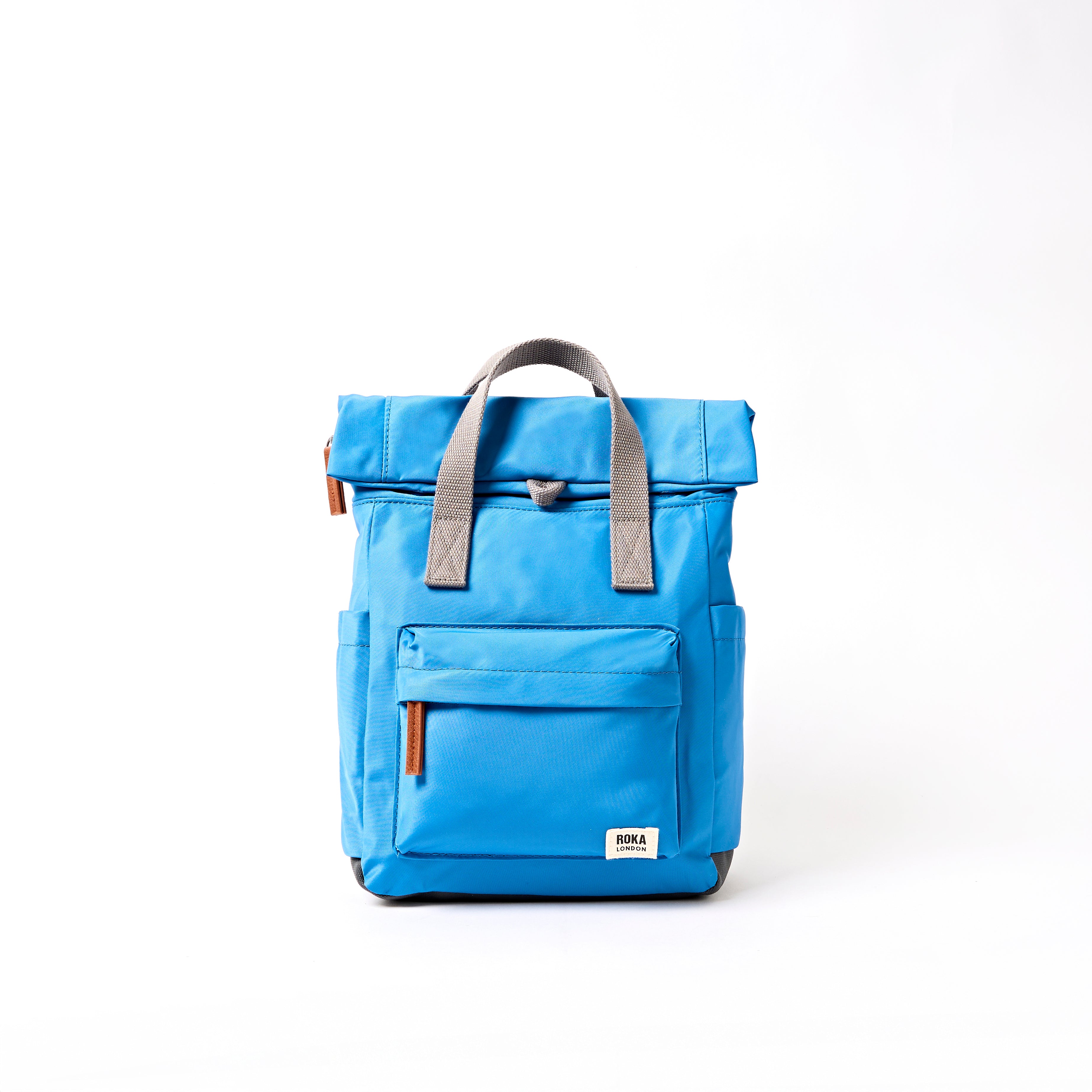 ROKA London - Canfield S rolltop-ryggsäck #Färg_Malibu_Blue