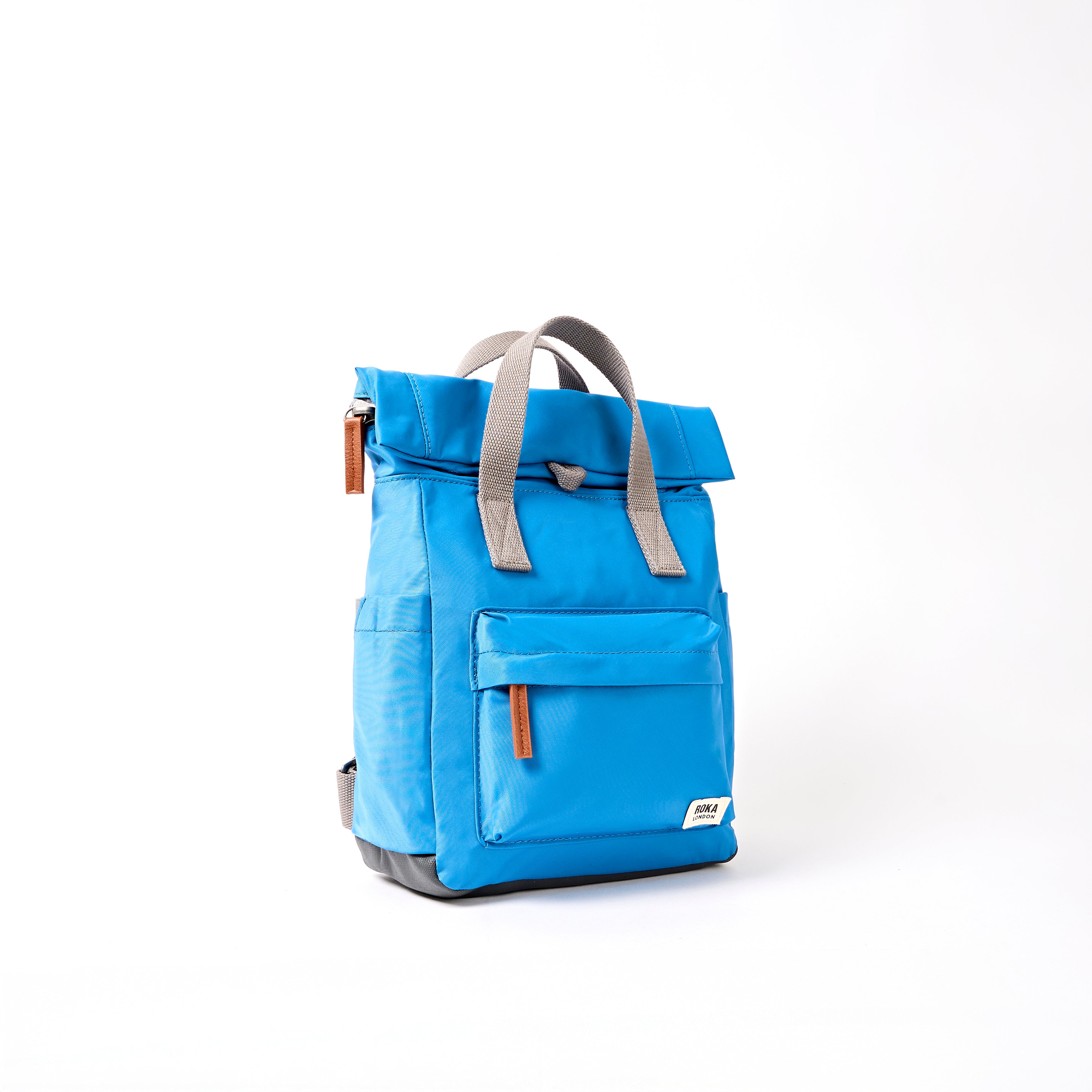 ROKA London - Canfield S rolltop-ryggsäck #Färg_Malibu_Blue