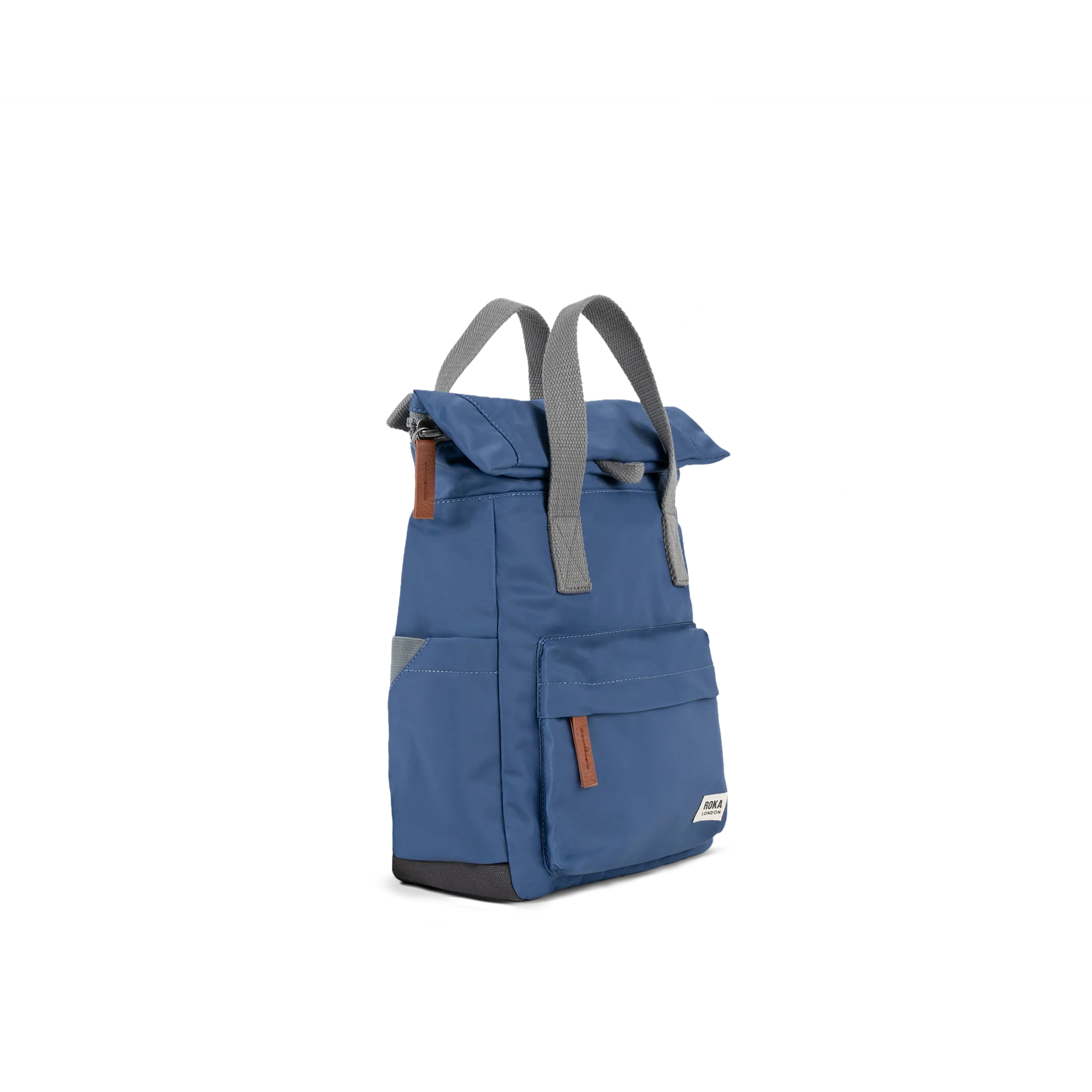 ROKA London - Canfield S rolltop-ryggsäck #Färg_Burnt_Blue