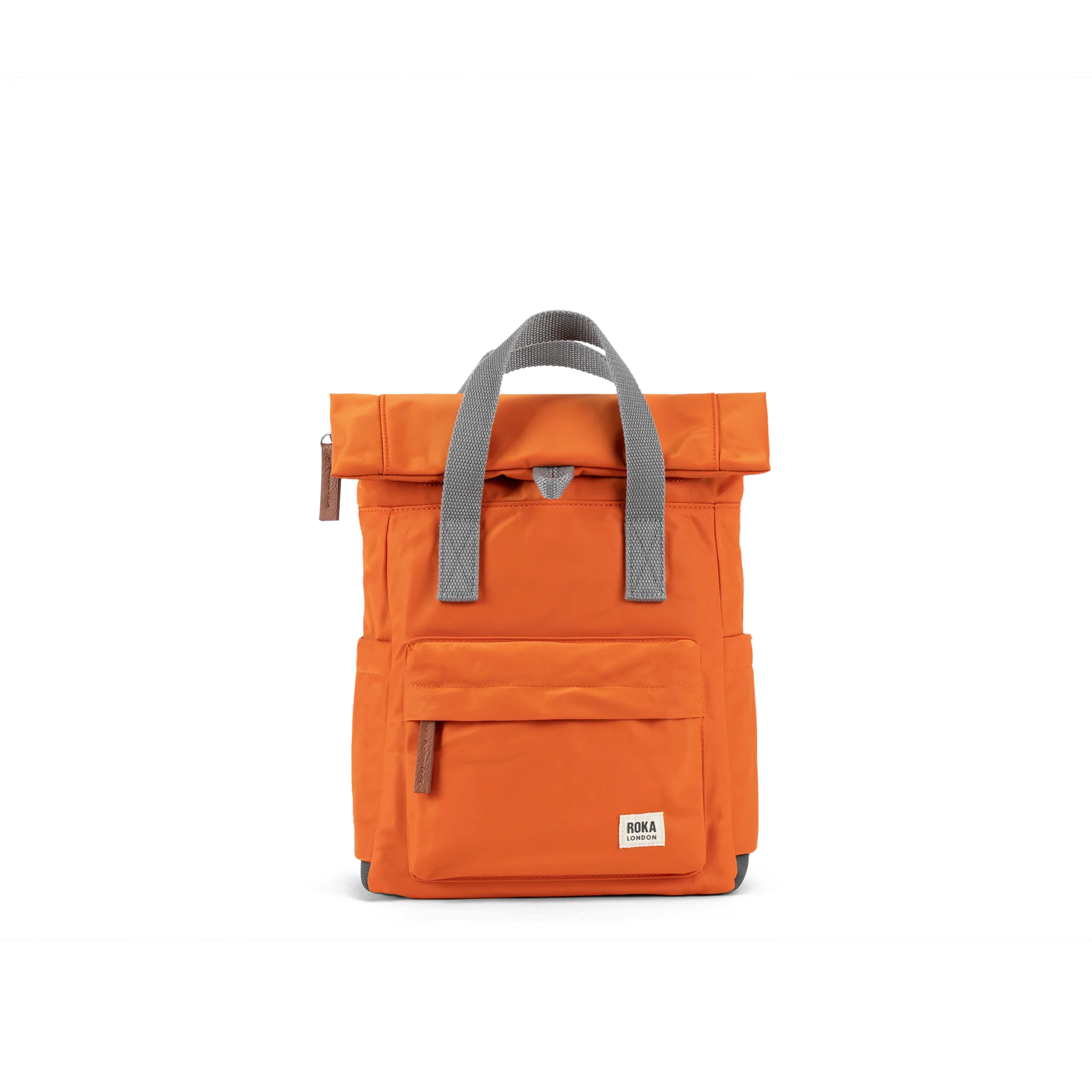 ROKA London - Canfield S rolltop-ryggsäck #Färg_Burnt_Orange