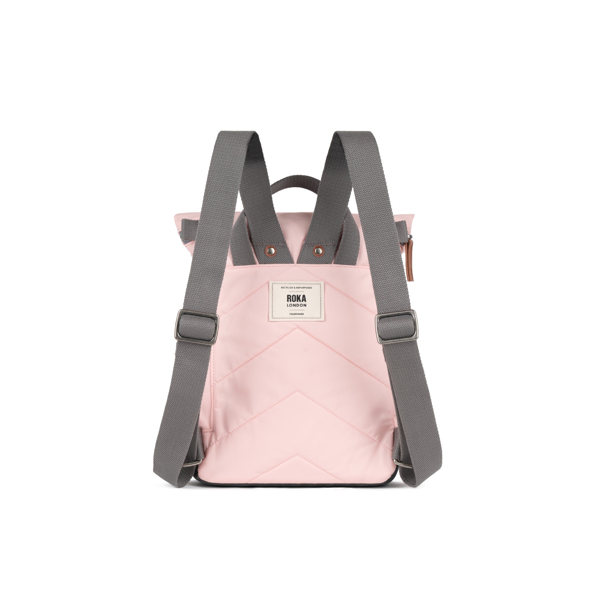 ROKA London - Canfield S rolltop-ryggsäck #Färg_English_Rose