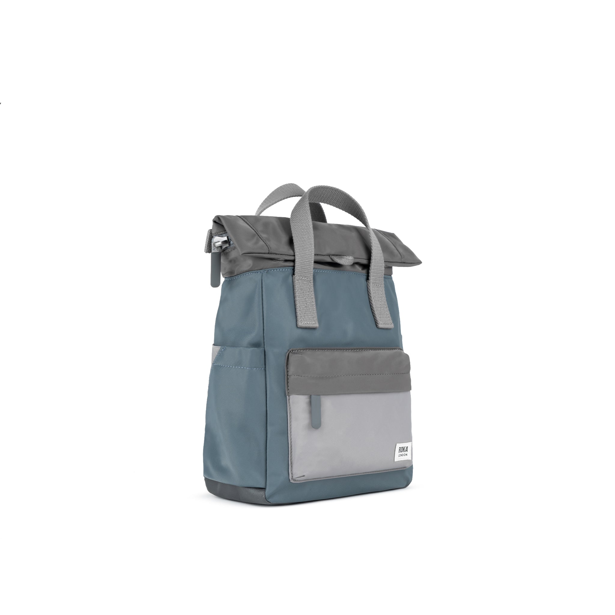 ROKA London - Canfield S rolltop-ryggsäck #Färg_Grey_Tonal