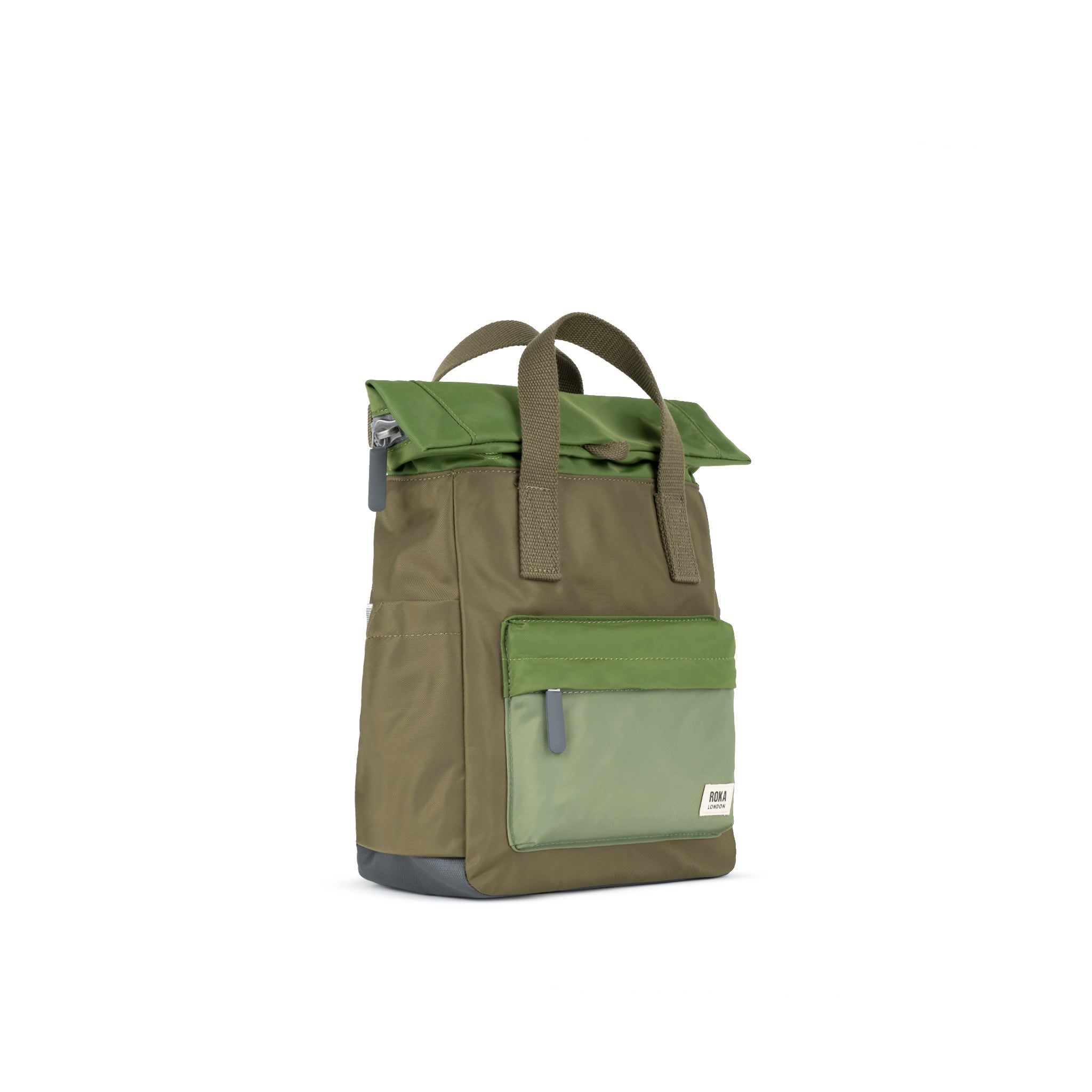 ROKA London - Canfield S rolltop-ryggsäck #Färg_Military_Tonal