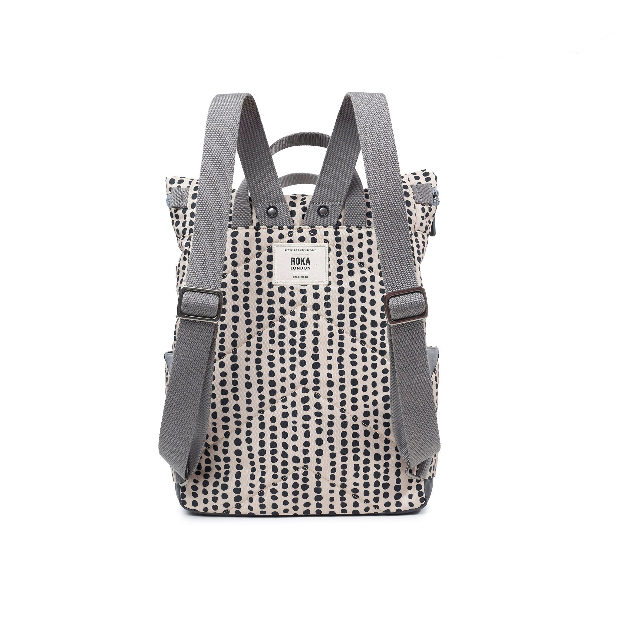 ROKA London - Canfield M rolltop-ryggsäck #Färg_Linear_Dot