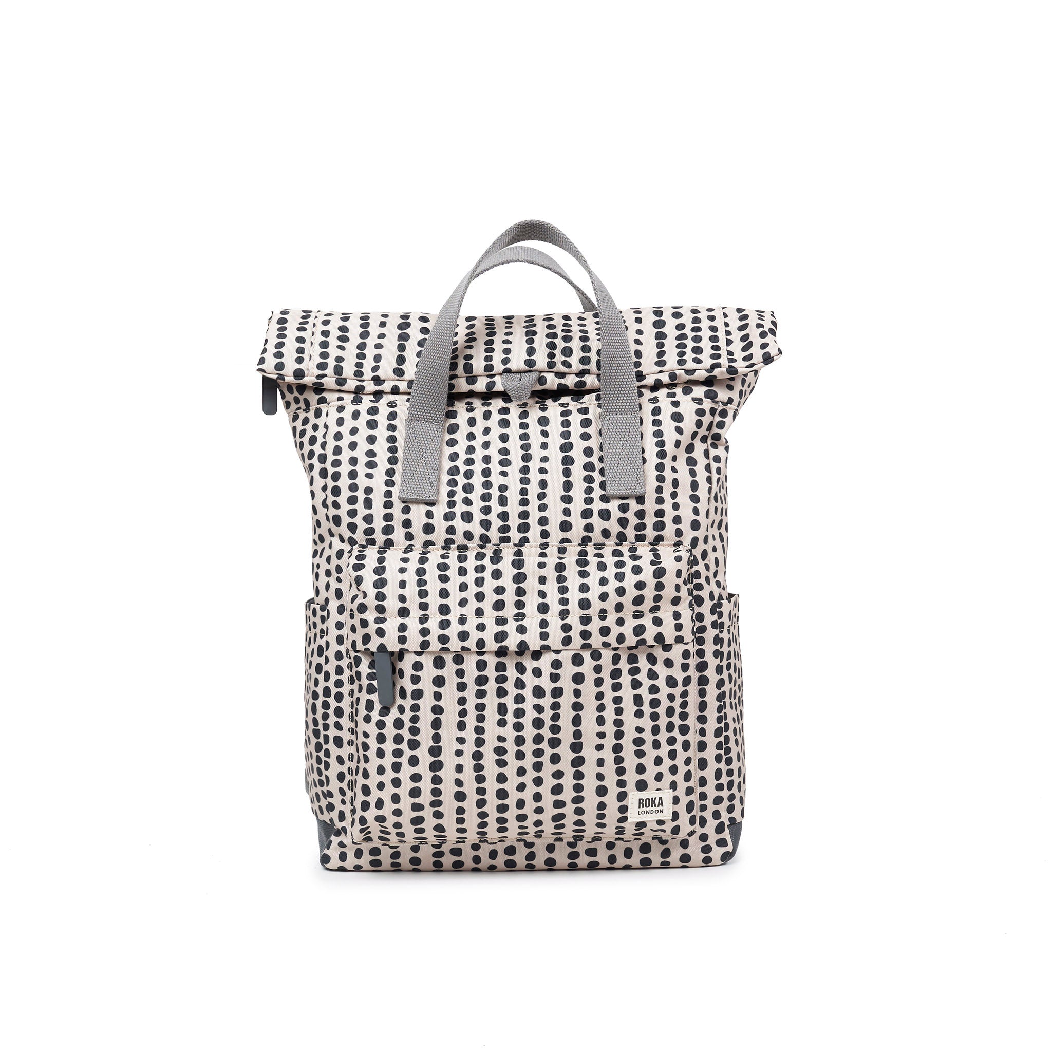 ROKA London - Canfield M rolltop-ryggsäck #Färg_Linear_Dot