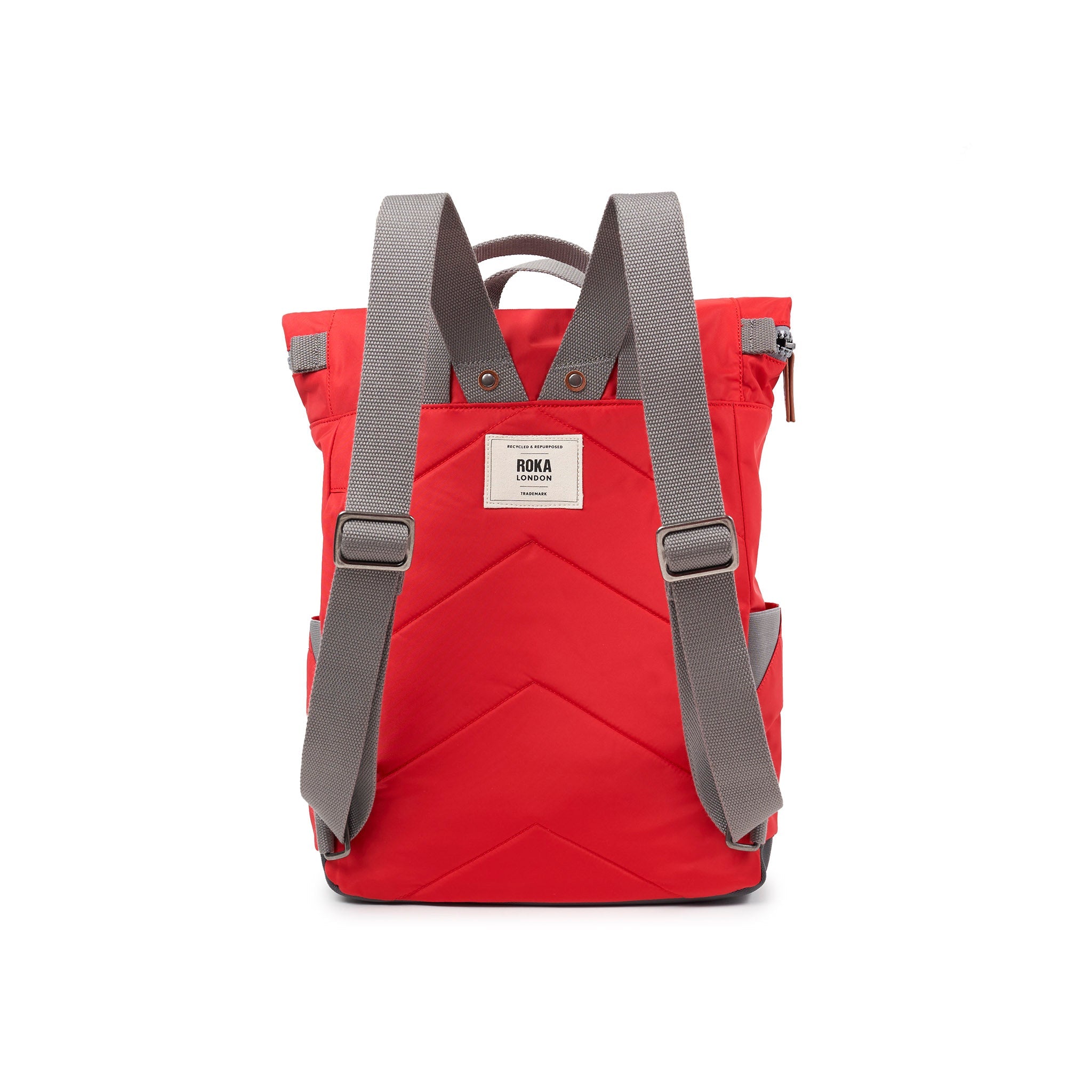 ROKA London - Canfield S rolltop-ryggsäck #Färg_Chilli_Oil